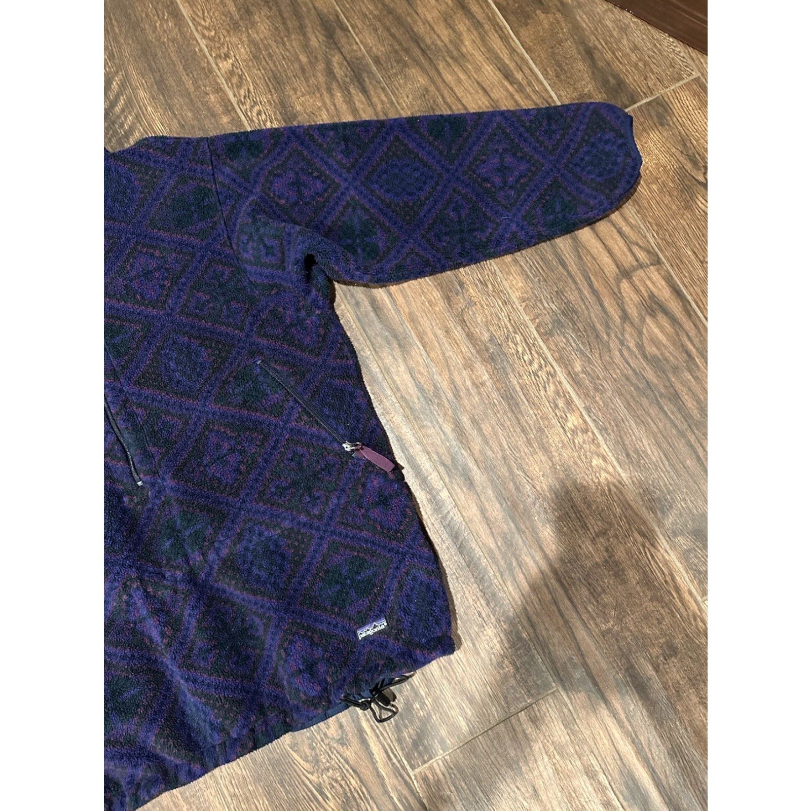 Patagonia VINTAGE Patagonia Half Zip Aztec 90s Fleece Pullover Sz Large Size US L / EU 52-54 / 3 - 2 Thumbnail