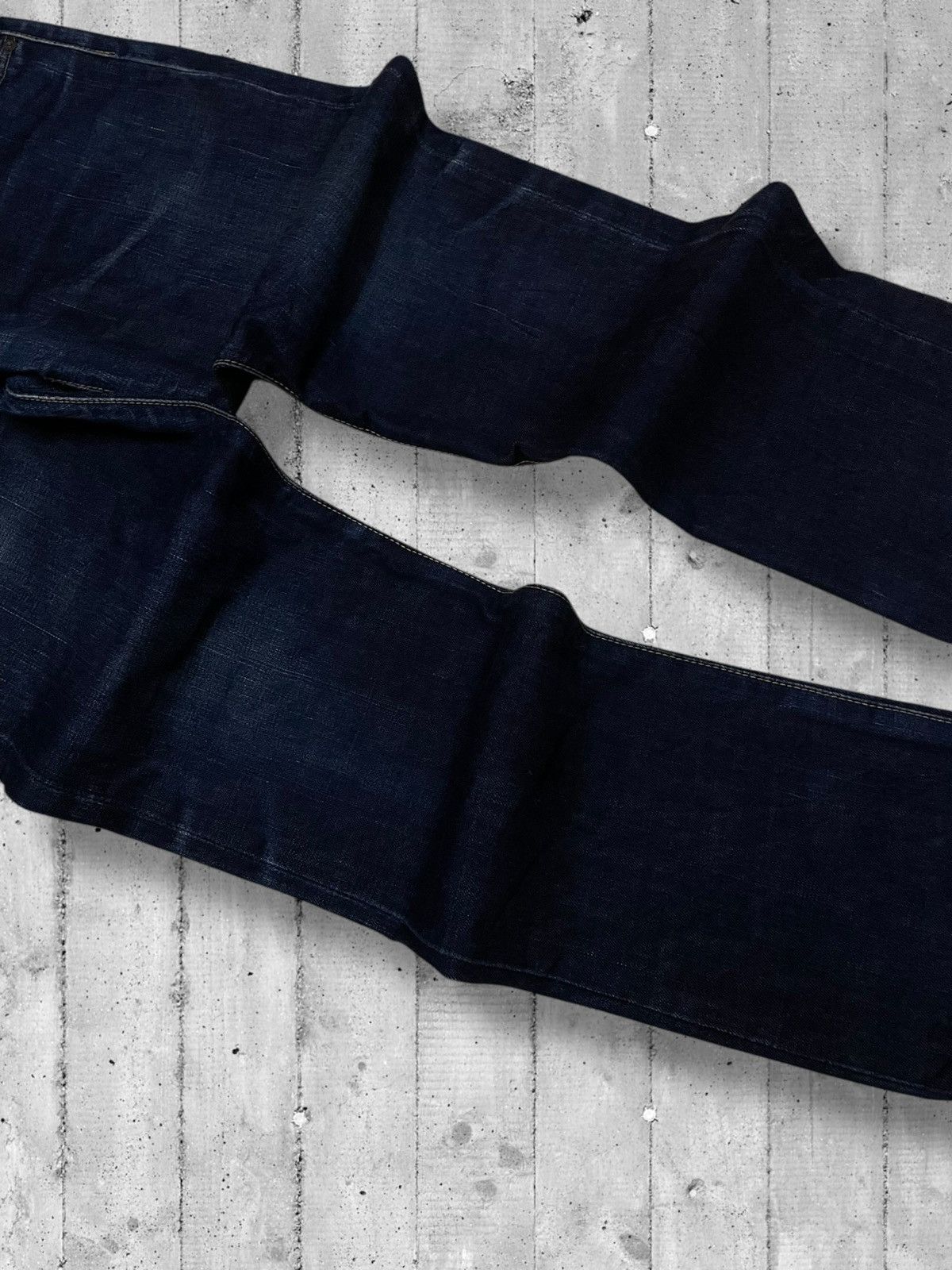 Designer × Edwin × Vintage Vintage Og Designer Japan Edwin Selvedge Distressed Denim Size US 34 / EU 50 - 6 Thumbnail