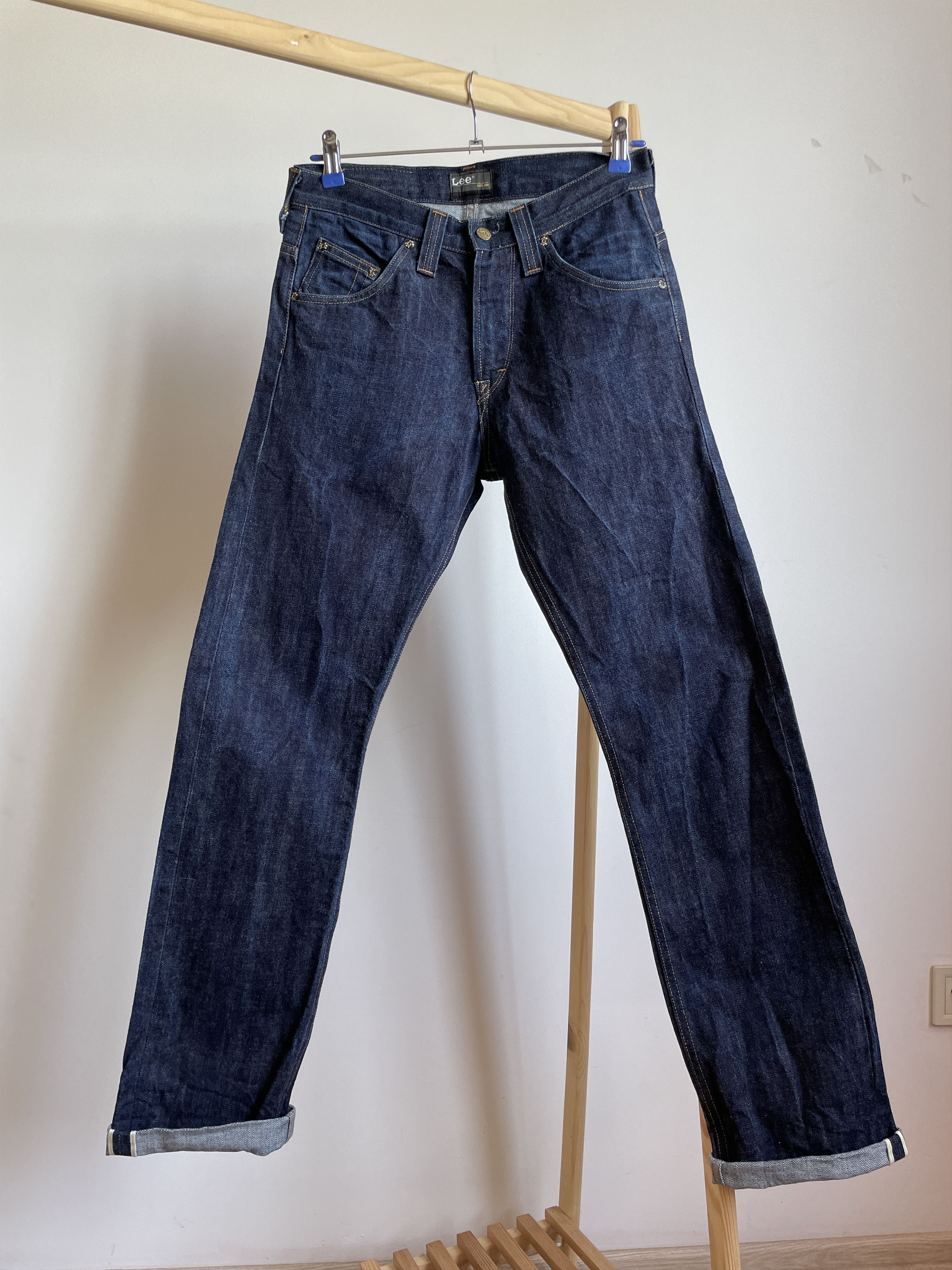 Lee Lee Clark Selvedge Denim Size 29x32 Size US 29 - 1 Thumbnail