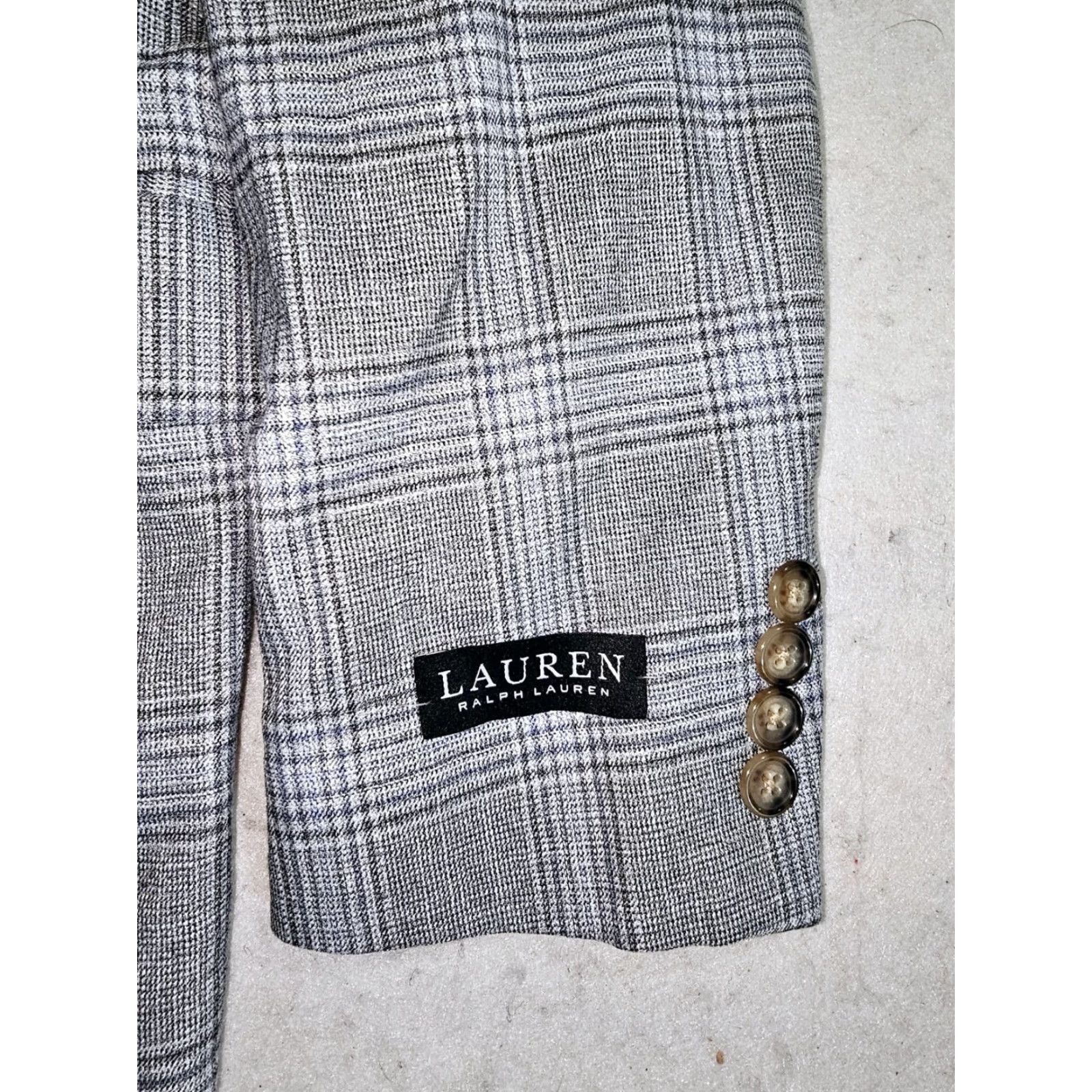 Ralph Lauren Ralph Lauren Men Blazer 38R Gray/Blue Ultraflex Lexington Suit Coat NWT Mens Size 38R - 6 Thumbnail