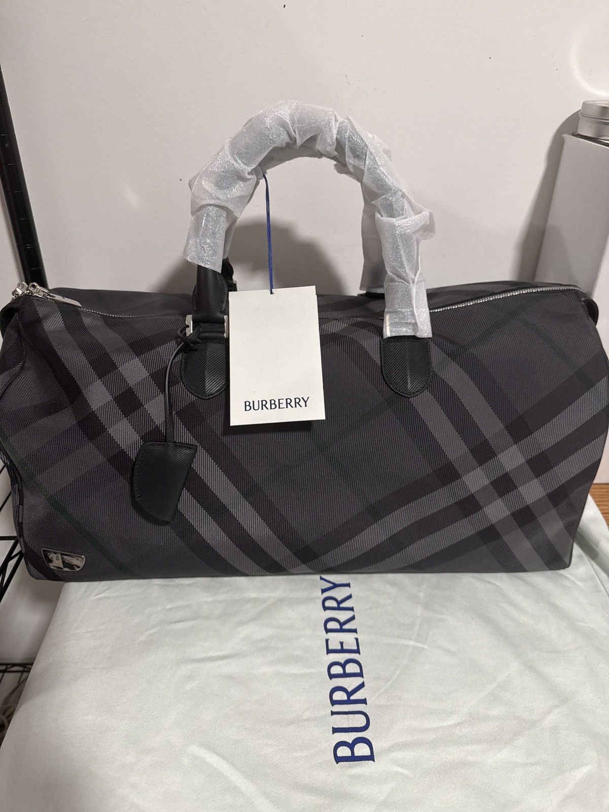 Burberry Burberry Heritage Check Weekender Bag Size ONE SIZE - 1 Thumbnail