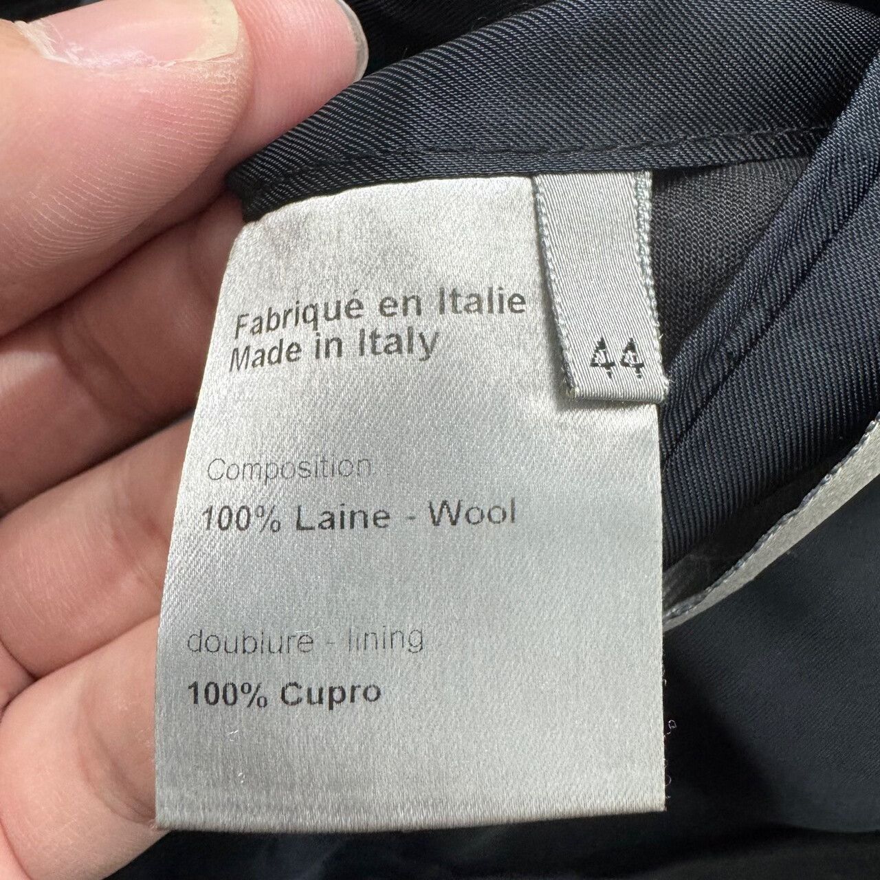 Dior Dior Plain Wool Suit Jacket. Size US M / EU 48-50 / 2 - 4 Thumbnail