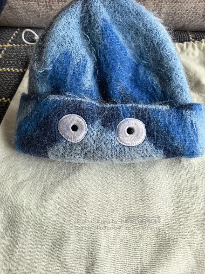 Loewe Loewe Blue Flame Wool Fleece Hat Size ONE SIZE - 5 Thumbnail
