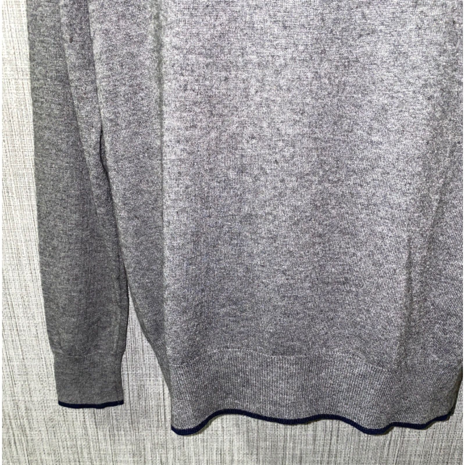 Vintage Elvstrom Crewneck Sweater 2XL Gray Wool Blend Mens Size US XXL / EU 58 / 5 - 3 Thumbnail