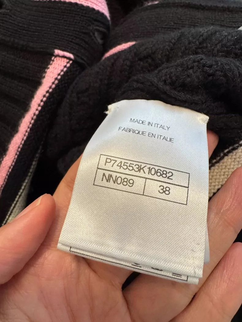 Chanel Chanel Color-matched college-style knitted cardigan jacket Size XS / US 0-2 / IT 36-38 - 4 Thumbnail