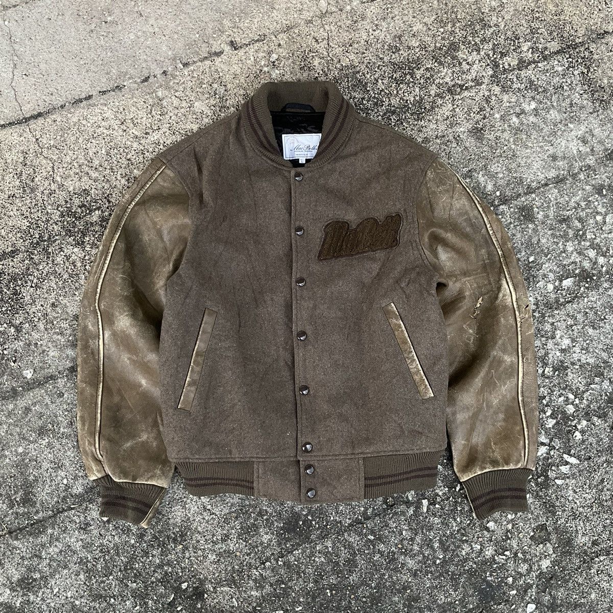 Japanese Brand × Macbeth 🔥MACBETH NOSTALGIC EMBROIDERY VARSITY JACKET Size US S / EU 44-46 / 1 - 2 Thumbnail