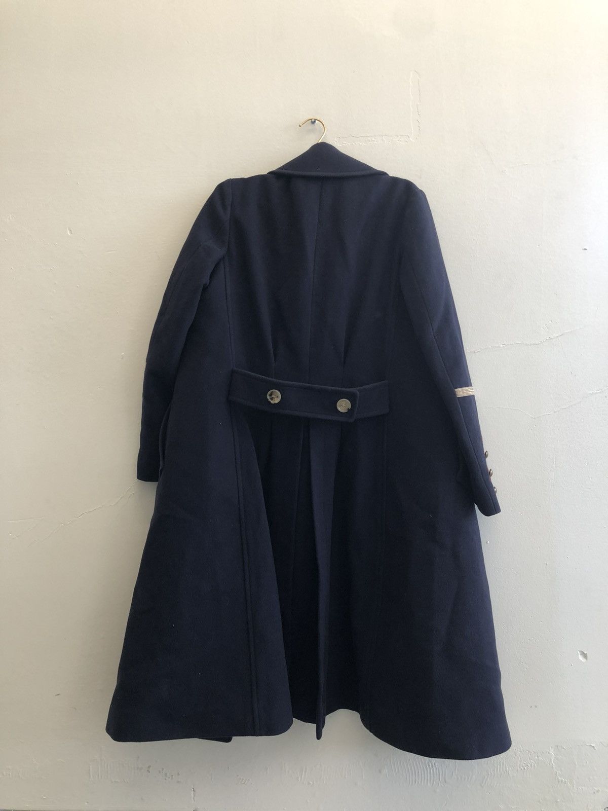 Gucci Gucci wool 5000$ navy military Embroidery Wool Overcoat 38R Size US S / EU 44-46 / 1 - 4 Thumbnail