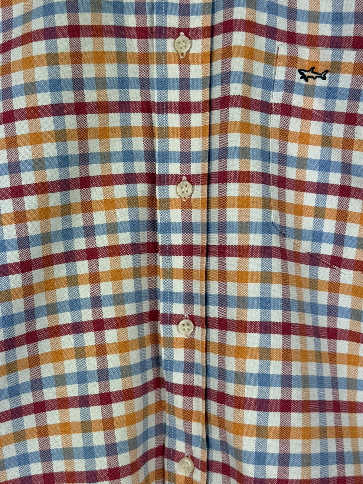 Paul & Shark Paul & Shark Men’s Long Sleeve Checked Plaid Button Up Shirt Size US L / EU 52-54 / 3 - 9 Thumbnail