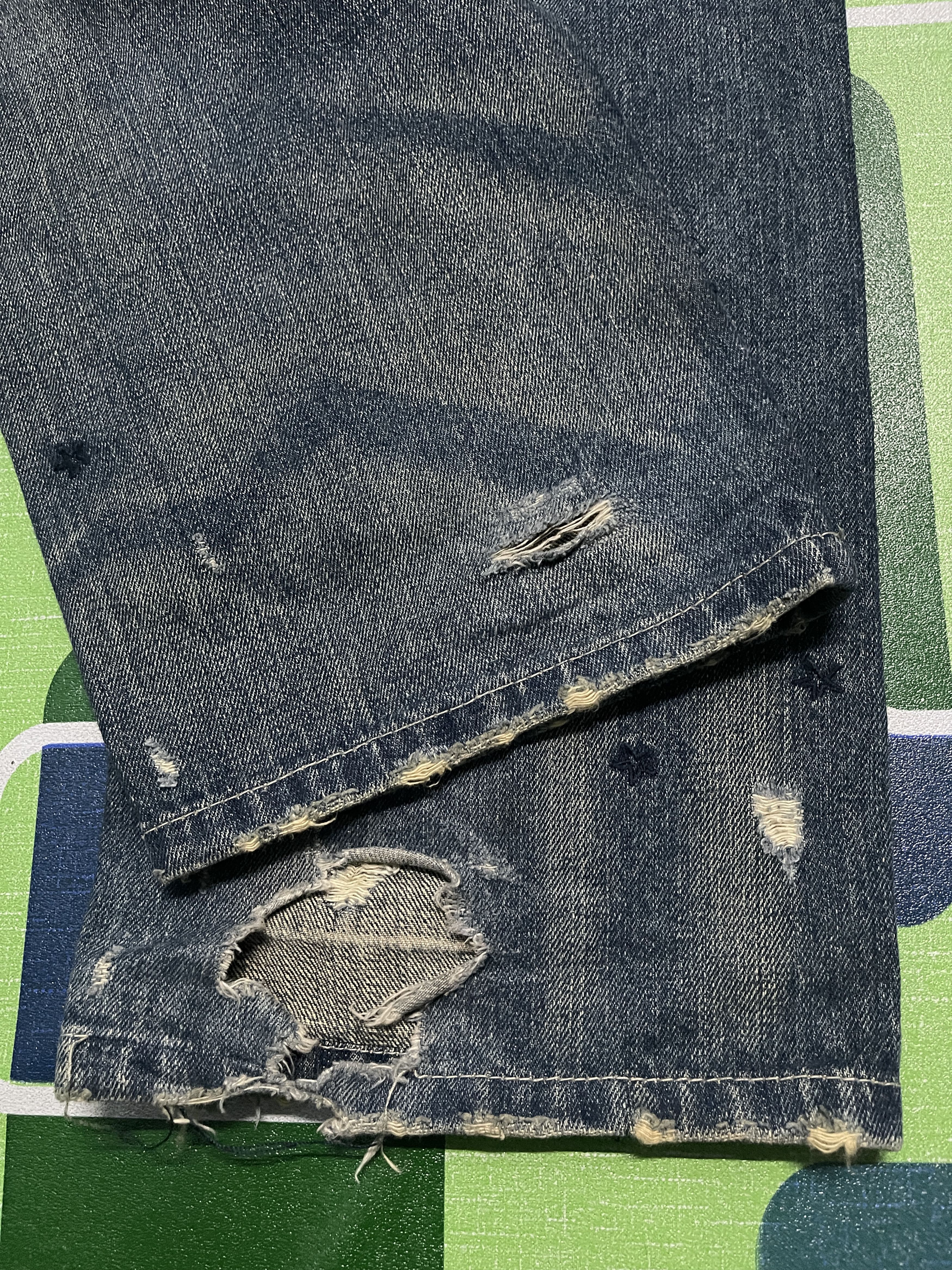 Japanese Brand × Neighborhood × Vintage Neigborhood SPNARROW SAVAGE jeans Size US 36 / EU 52 - 8 Thumbnail