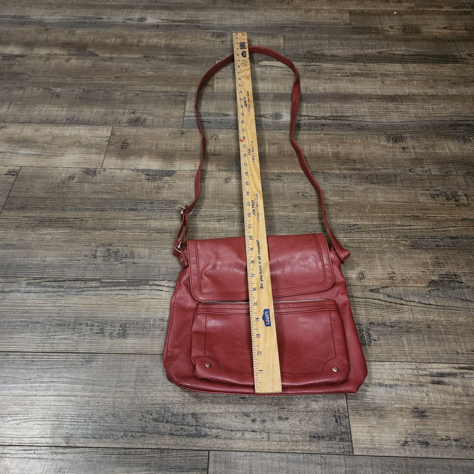 Relic Vintage Relic maroon burgundy leather purse crossbody E Size ONE SIZE - 2 Thumbnail