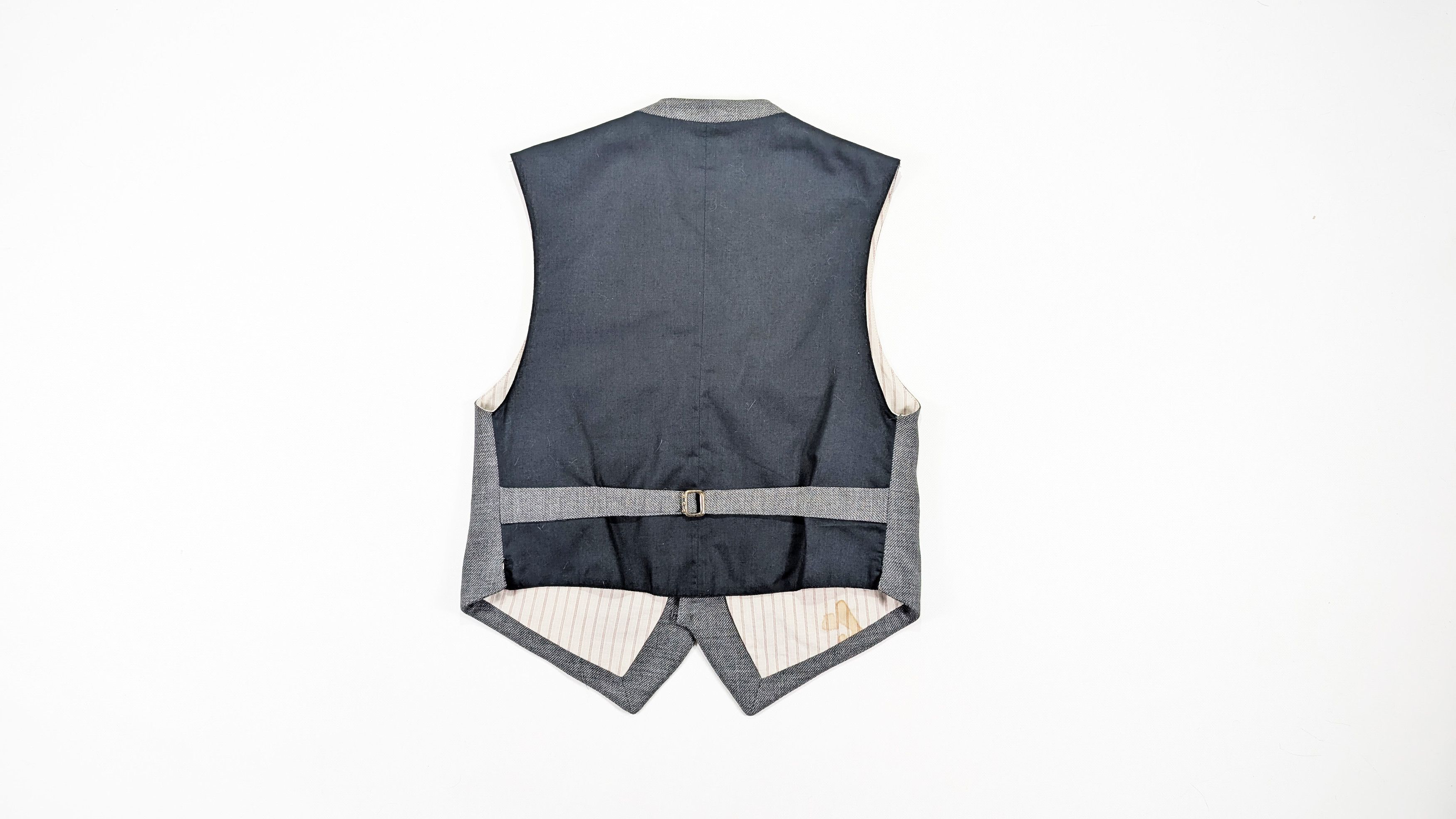 Nicolo Ceschi Berrini Nicolo Ceschi Berrini Linen Vest Size 48 Size 38R - 6 Thumbnail