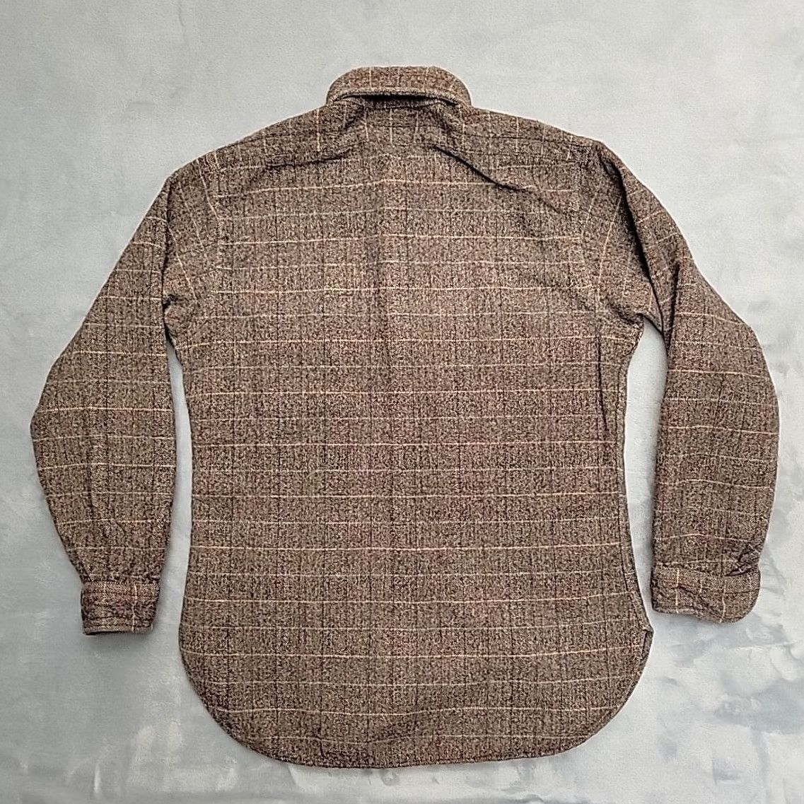 Pendleton VINTAGE Pendleton Shirt Mens L Brown Plaid Wool Button Front Workwear Made In USA Size US L / EU 52-54 / 3 - 7 Thumbnail