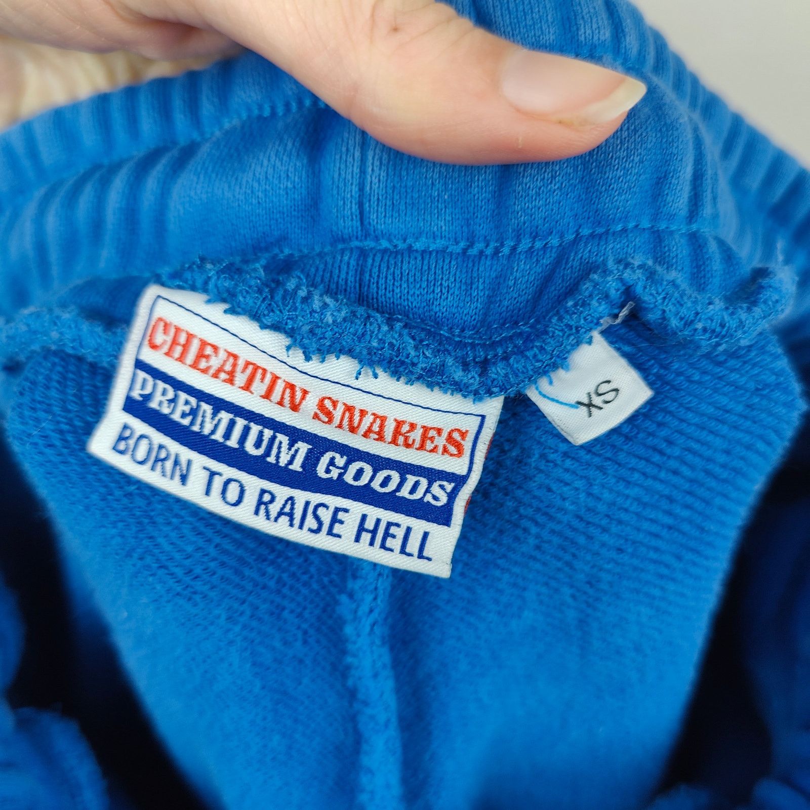 Other Cheatin Snakes Sweatpants Mens XS Blue Camp Destroyer Size US 28 / EU 44 - 6 Thumbnail