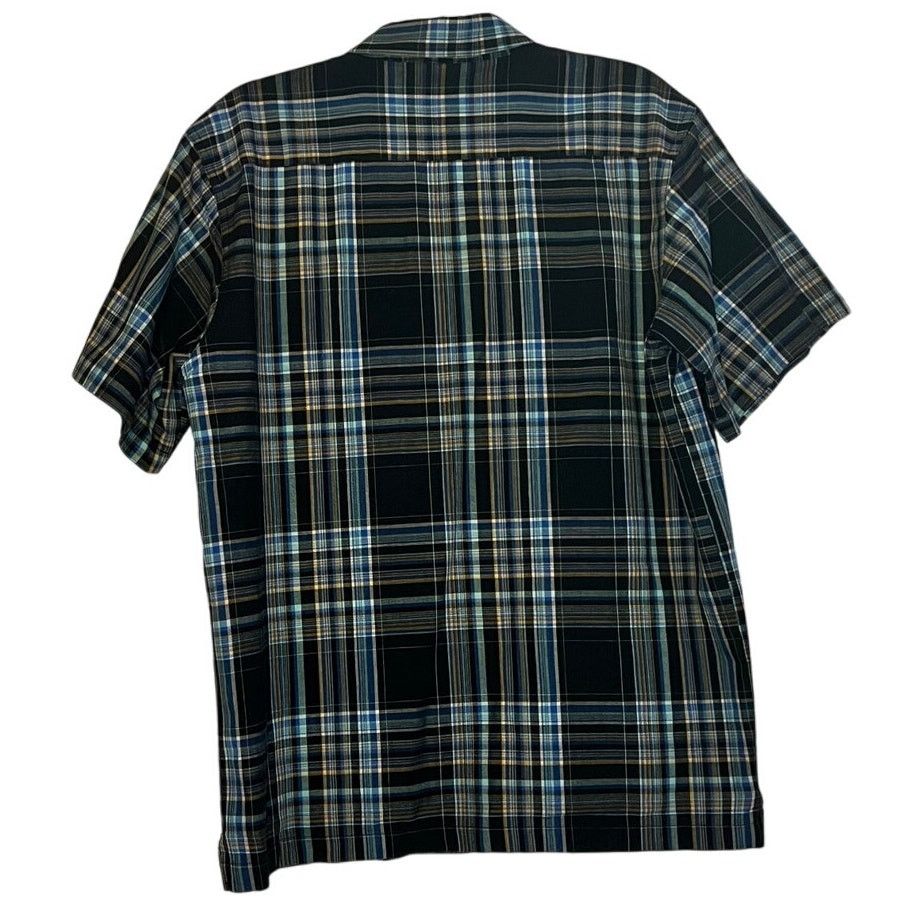 Dickies Dickies Black Blue Plaid Short Sleeve Button Down Shirt M Size US M / EU 48-50 / 2 - 3 Thumbnail