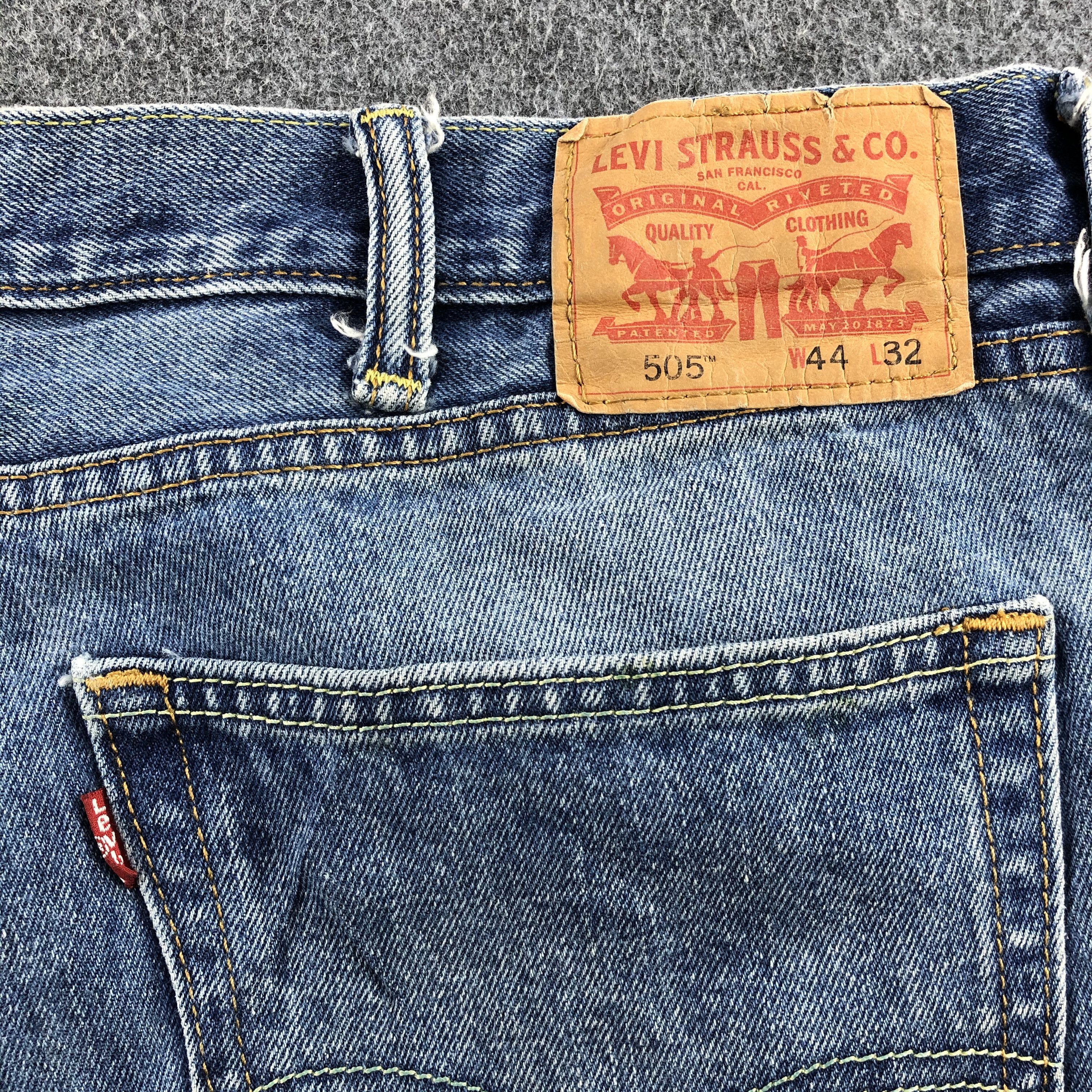 Levi's W46 Vintage Levis 505 Jeans-J1120 Size US 44 / EU 60 - 5 Thumbnail