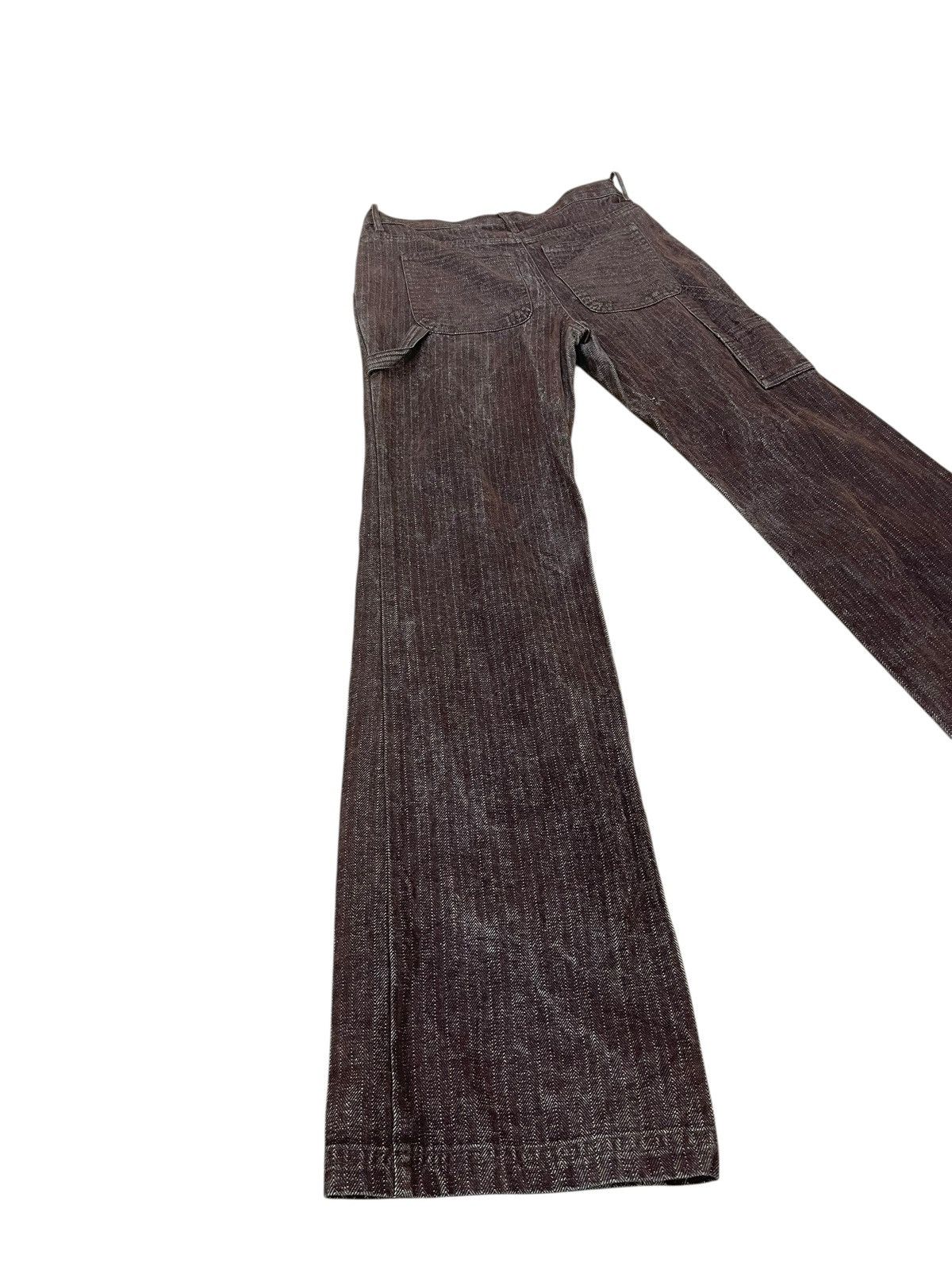 Hysteric Glamour Flare Jeans Carpenter GRZ&M Herringbone Boot Cut 1🟦6 Size US 29 - 11 Thumbnail