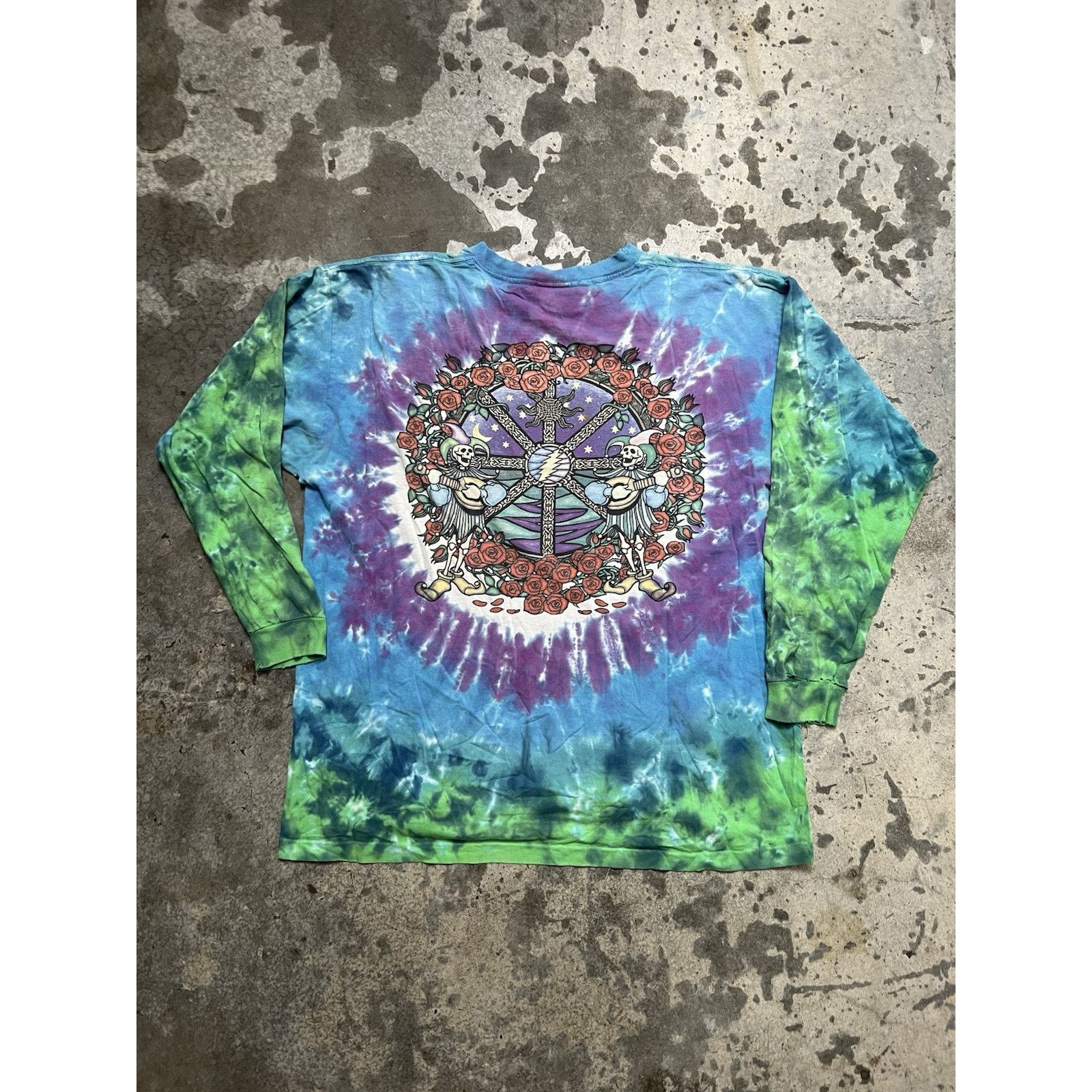 Liquid Blue Vintage 2000 Grateful Dead Liquid Blue Longsleeve Size US XL / EU 56 / 4 - 2 Thumbnail