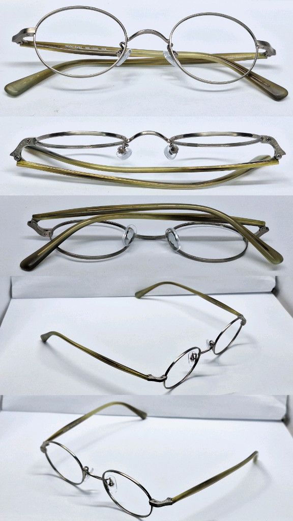 Other Wabi Sabi WS-15123 Handmade Pure Titanium & Celluloid Frame Size ONE SIZE - 4 Thumbnail
