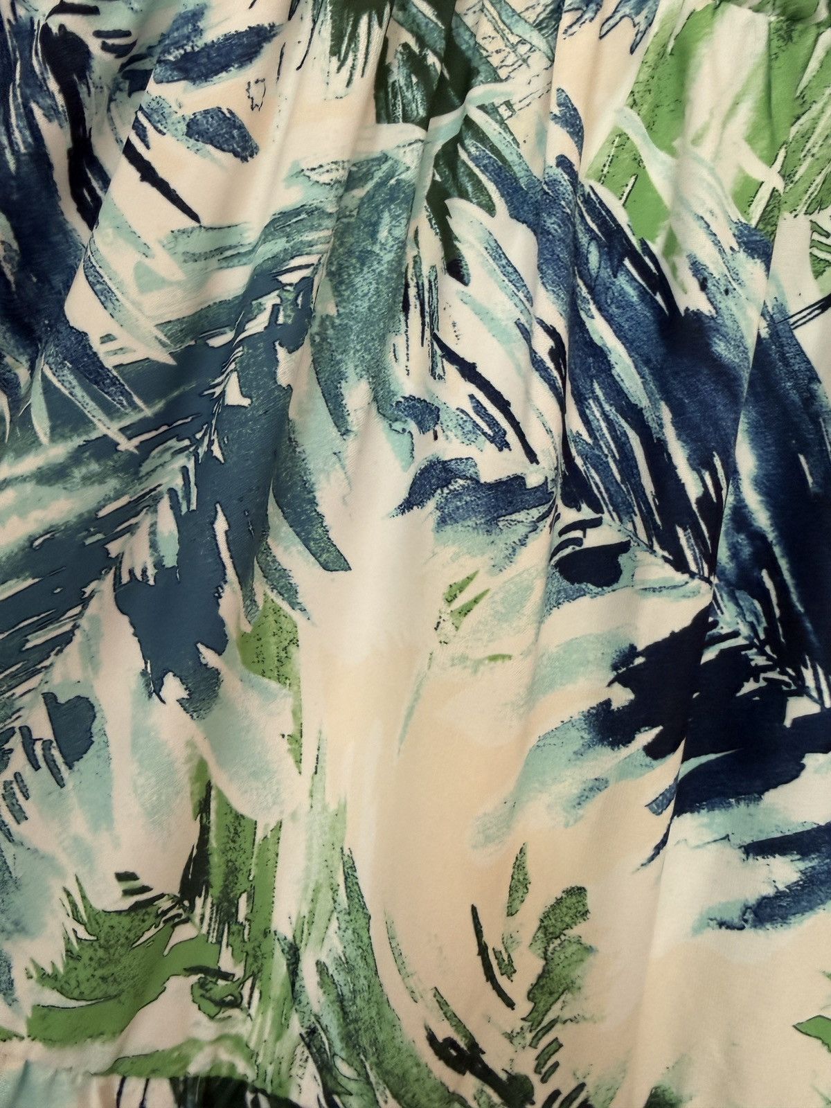 Other Adelyn Rae Nevina Ruffle Wrap Maxi Leaf Print Large Dress Size L / US 10 / IT 46 - 6 Thumbnail