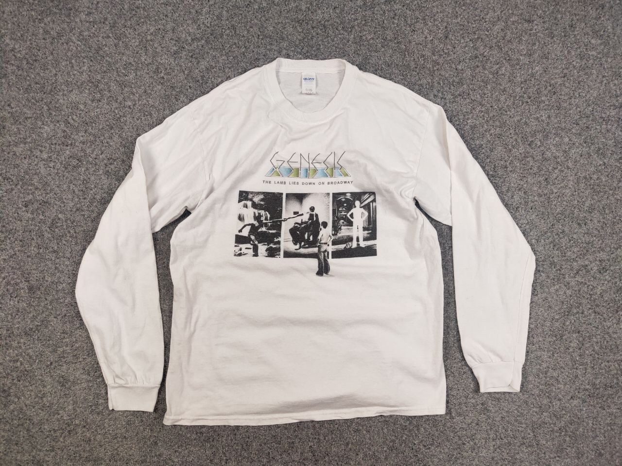 Band Tees Vintage Genesis Lamb Lies Down Broadway Long Sleeve t shirt Size US L / EU 52-54 / 3 - 12 Thumbnail