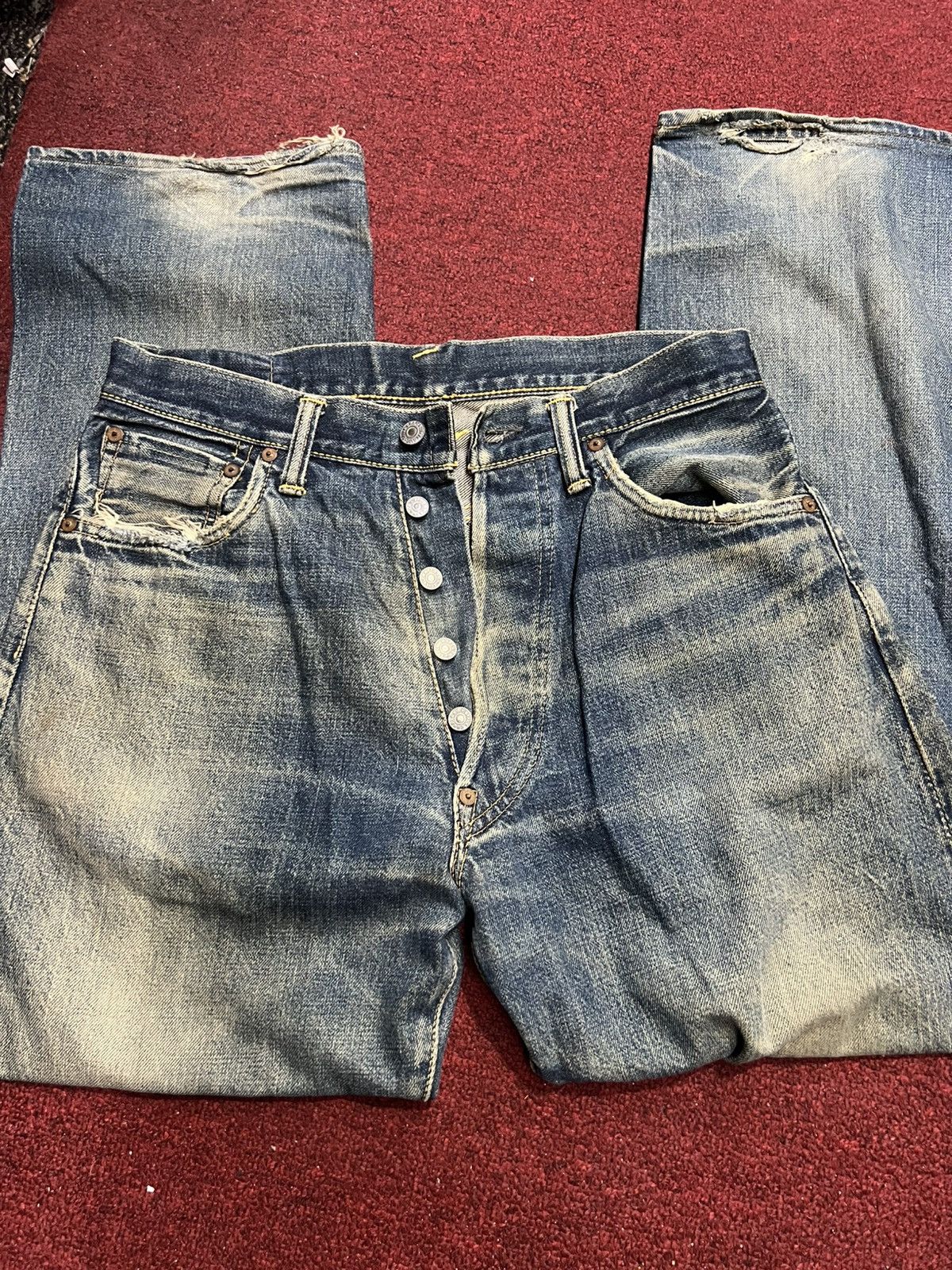 Evisu VTG JAPANESE Men's EVISU NO:2 SELVEDGE Size US 31 - 3 Thumbnail