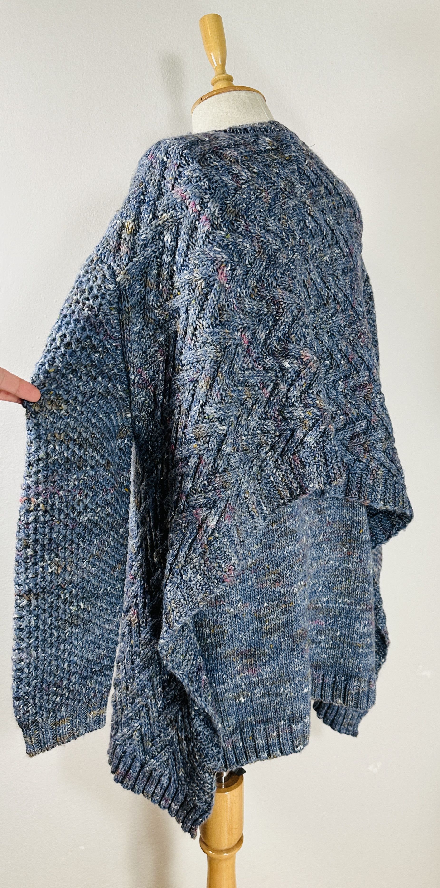 Henrik Vibskov Poncho Oversize Sweater Size ONE SIZE - 5 Thumbnail