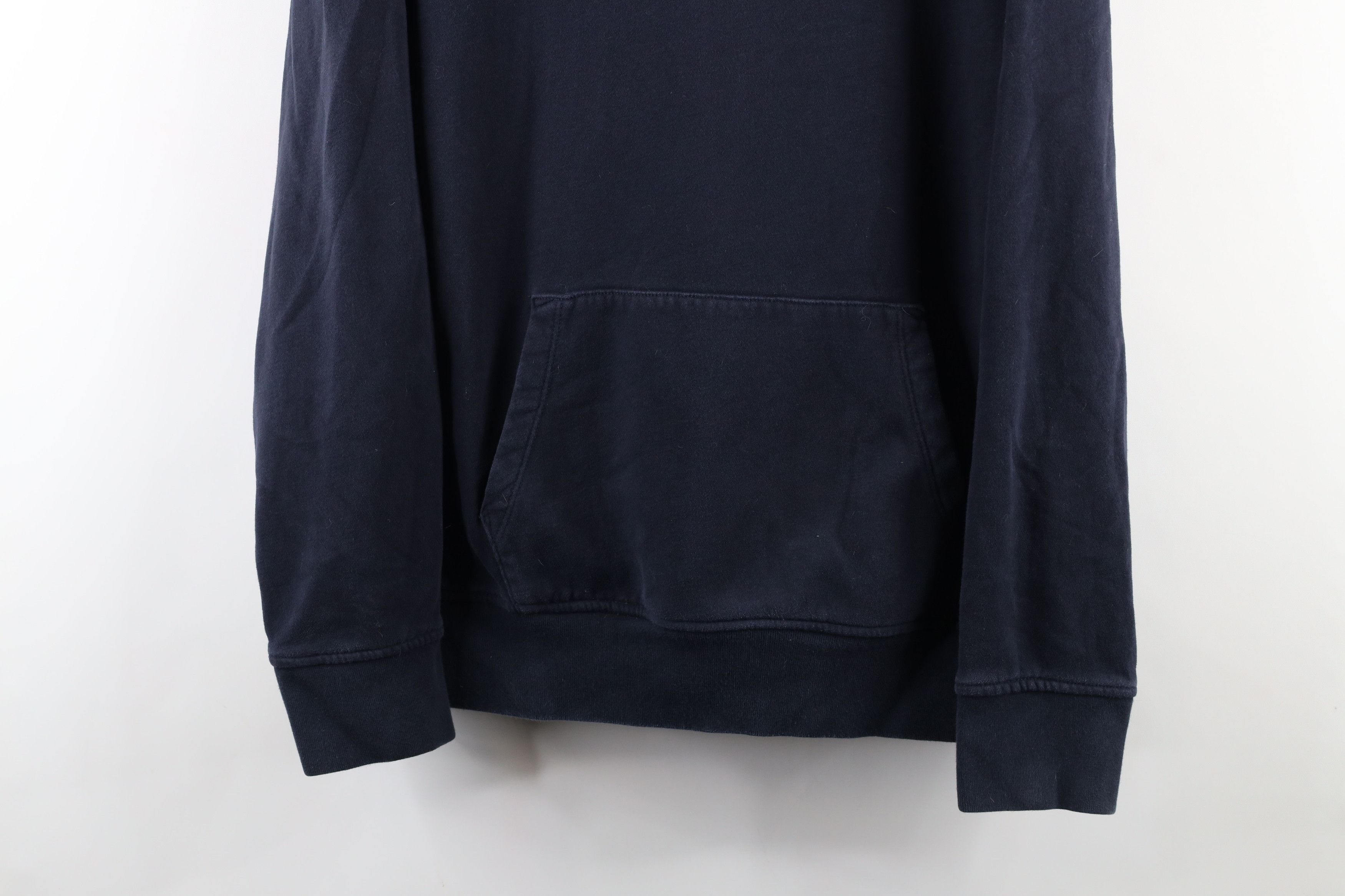 Gap Vintage Gap Sweats Faded Blank Hoodie Sweatshirt Navy Blue Size US M / EU 48-50 / 2 - 3 Thumbnail