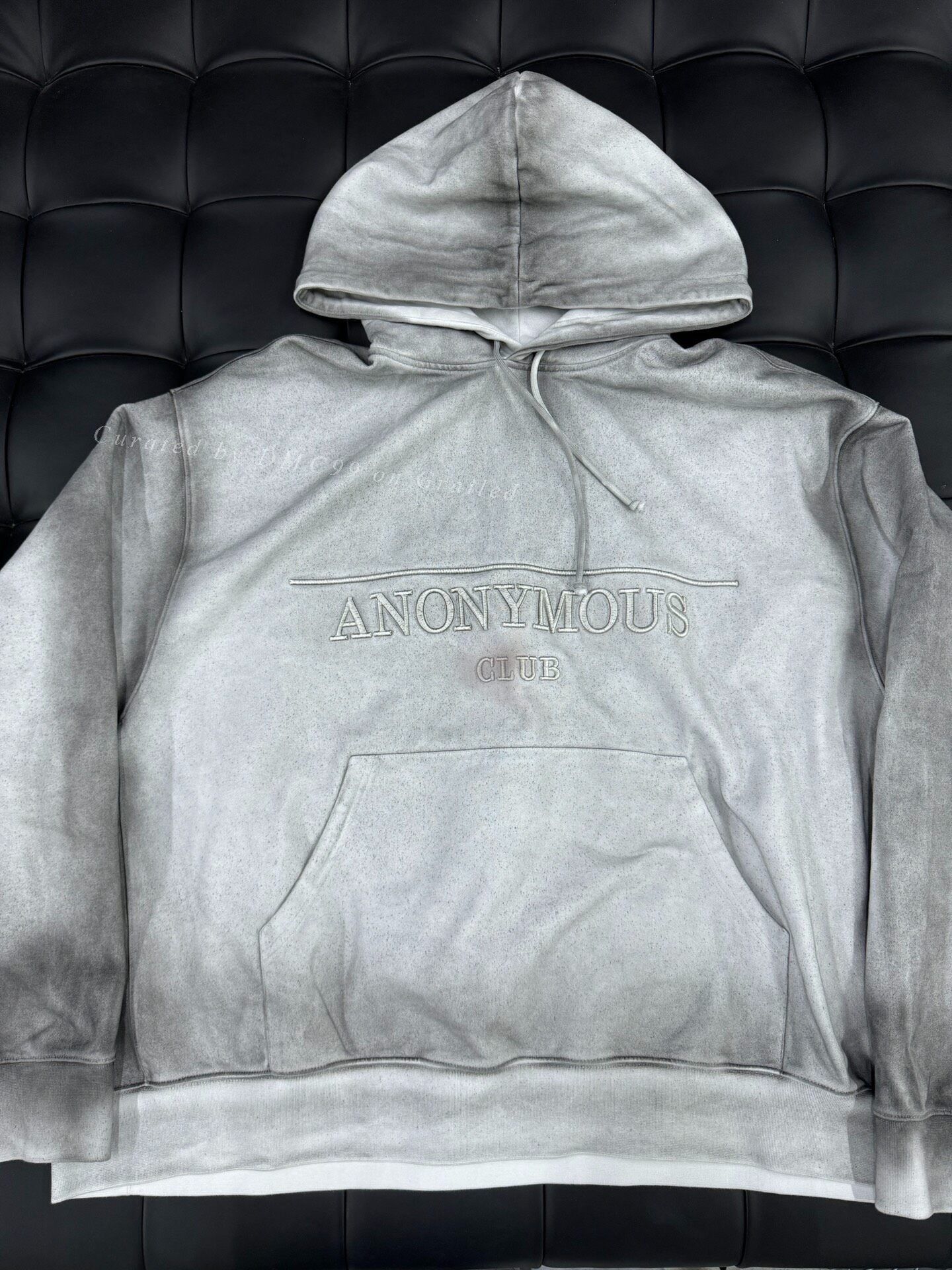 Anonymous Club × Hood By Air Anonymous Club Embroidered Hoodie