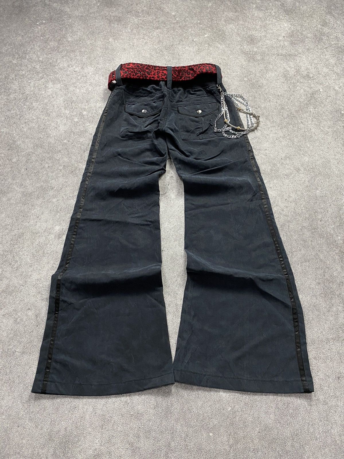 Japanese Brand × KMRii × Le Grande Bleu (L.G.B.) 2000s Enagy Super Flared Pant Size US 28 / EU 44 - 2 Thumbnail
