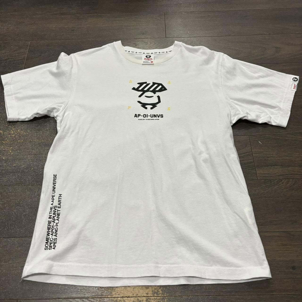 Aape × Bape Vintage Aape Universe T Shirt 00s Medium Size US M / EU 48-50 / 2 - 2 Thumbnail