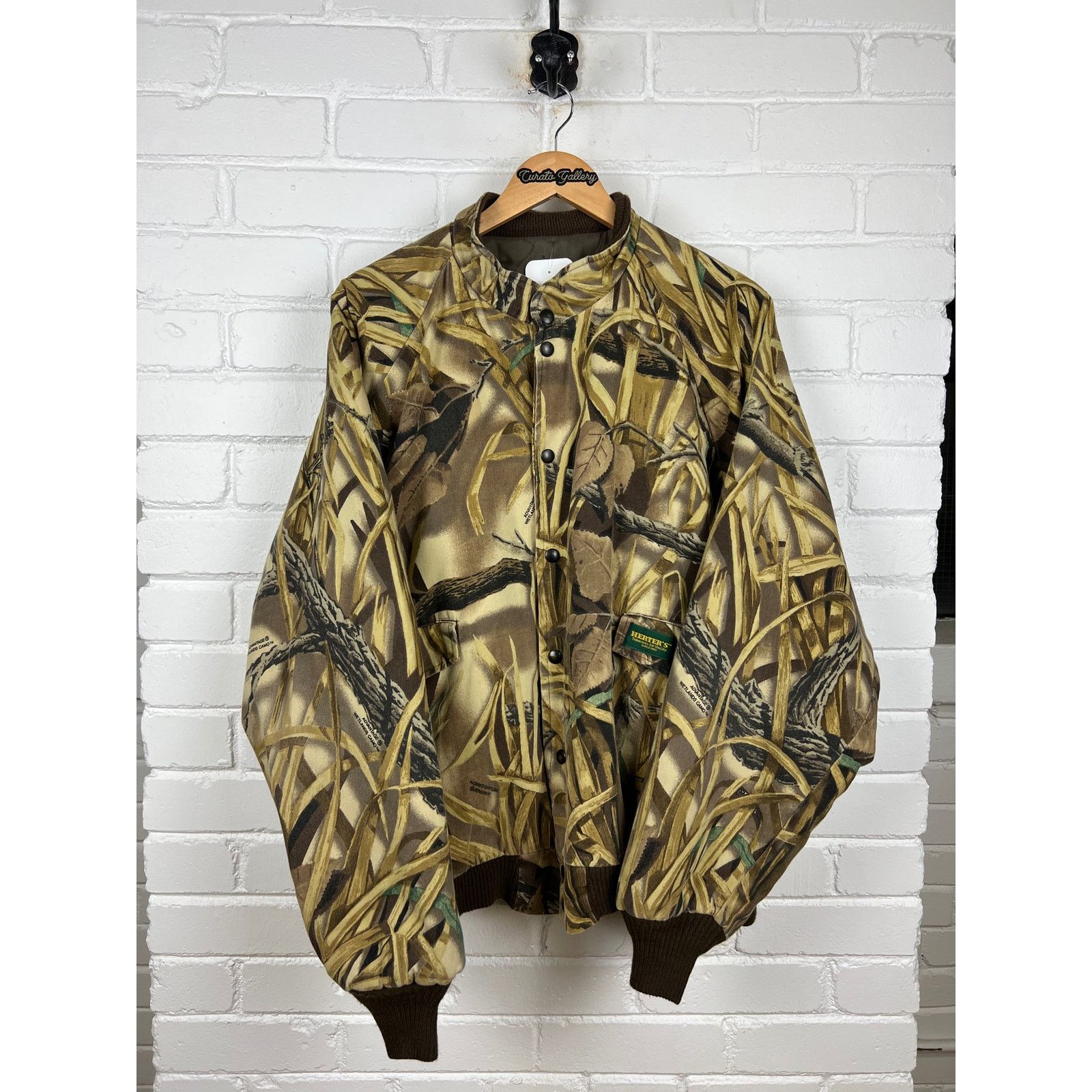 Vintage Vintage 90s Herters Advantage Wetlands Camo Quilted XXL Size US XXL / EU 58 / 5 - 1 Thumbnail