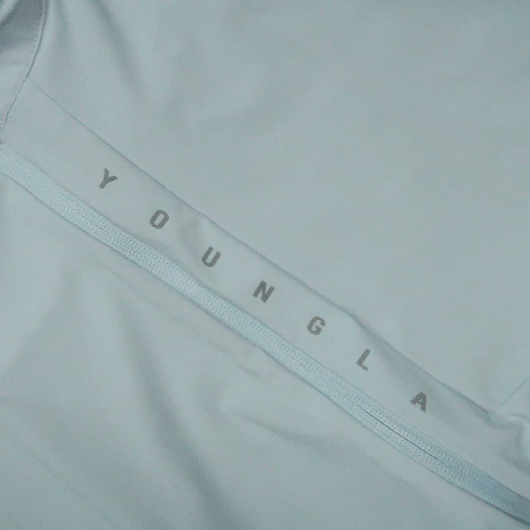 YoungLA YoungLA Jacket Men 2XL XXL Blue Lightweight Full Zip Pockets Morning Run Zip Up Size US XXL / EU 58 / 5 - 5 Thumbnail