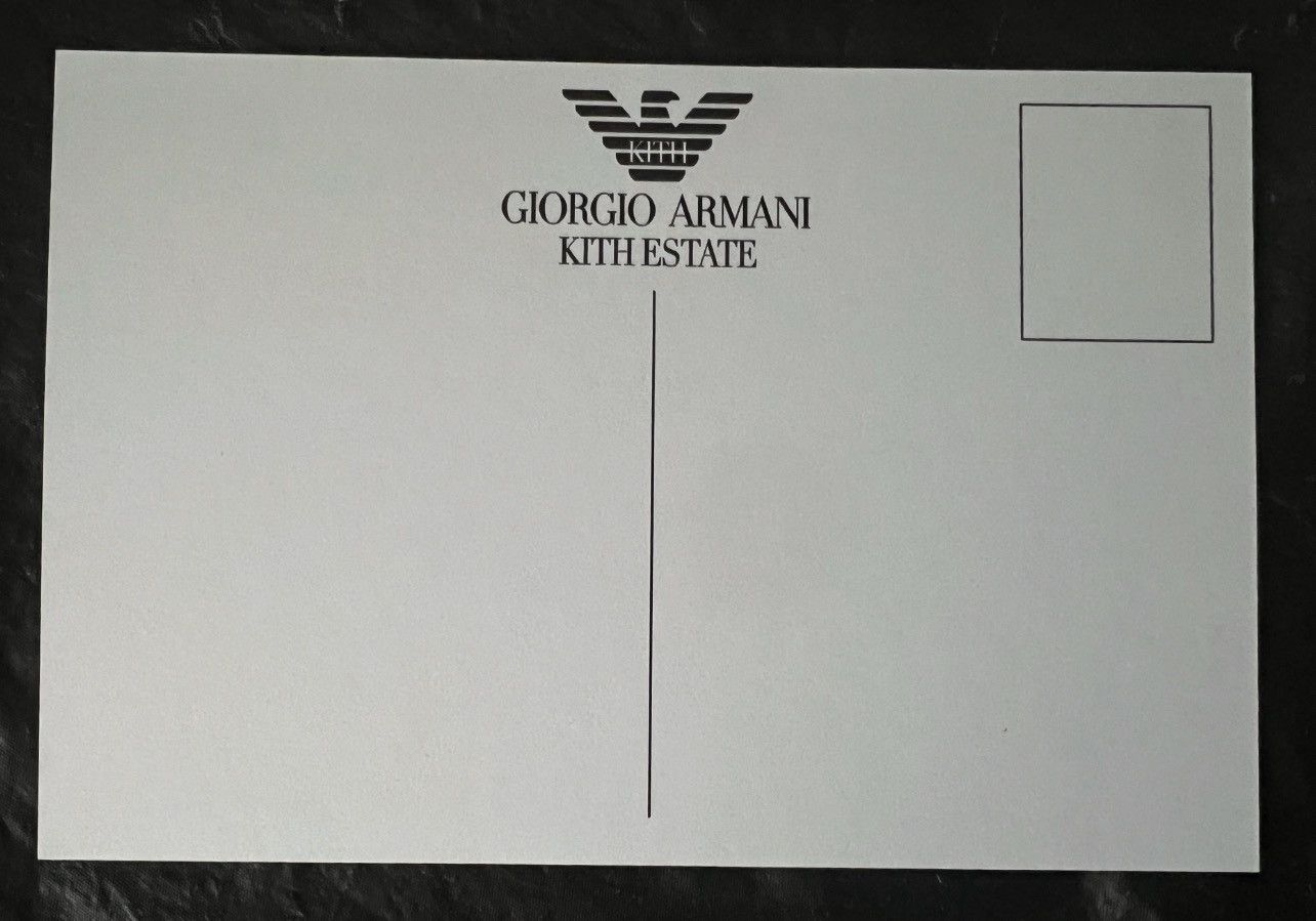Giorgio Armani × Kith Kith x Giorgio Armani SARDINIA Postcard (POP UP EXCLUSIVE) Size ONE SIZE - 2 Thumbnail