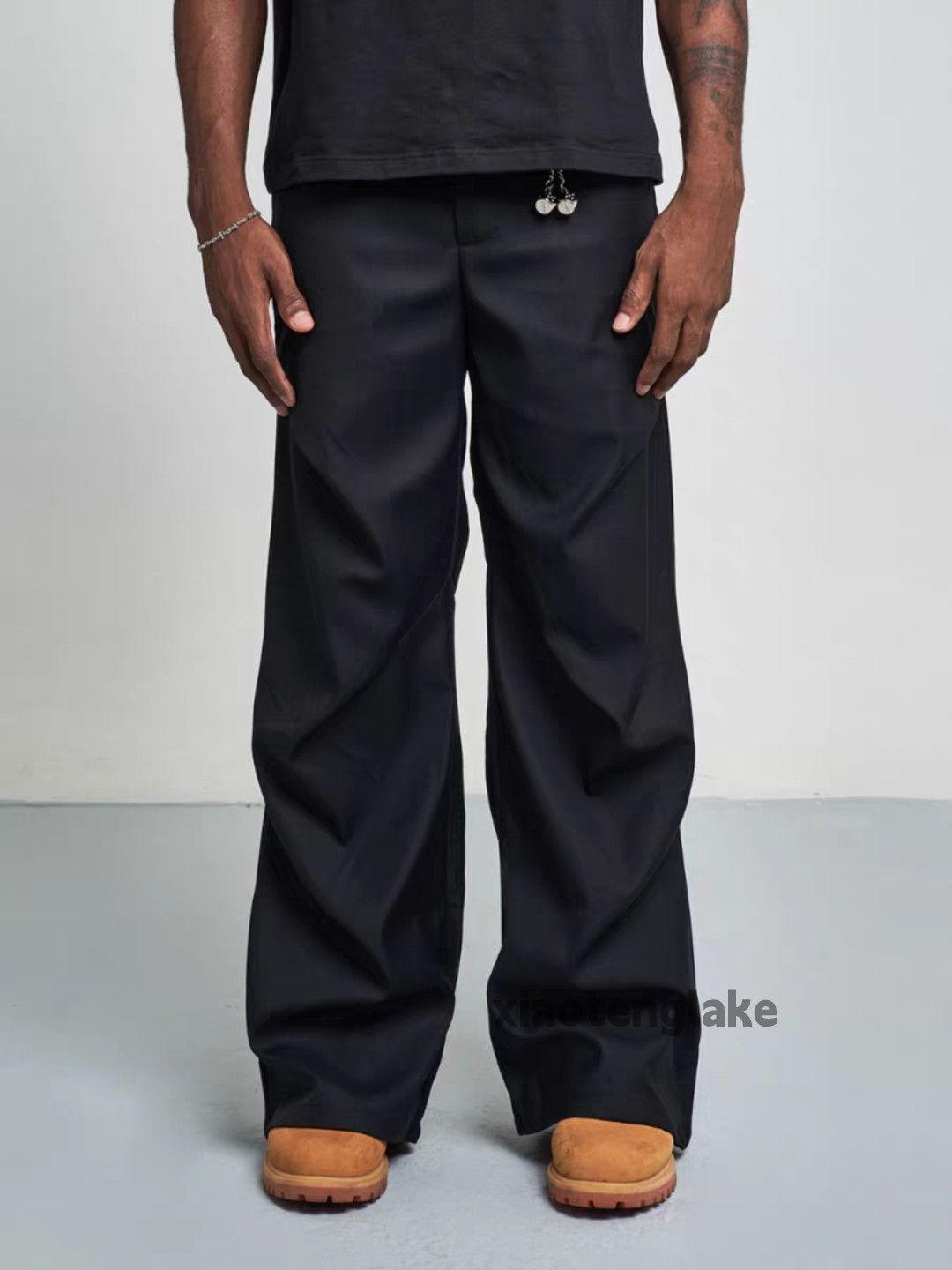 Designer Utility pleated loose baggy skate hiphop yuppie pants Size US 28 / EU 44 - 8 Thumbnail