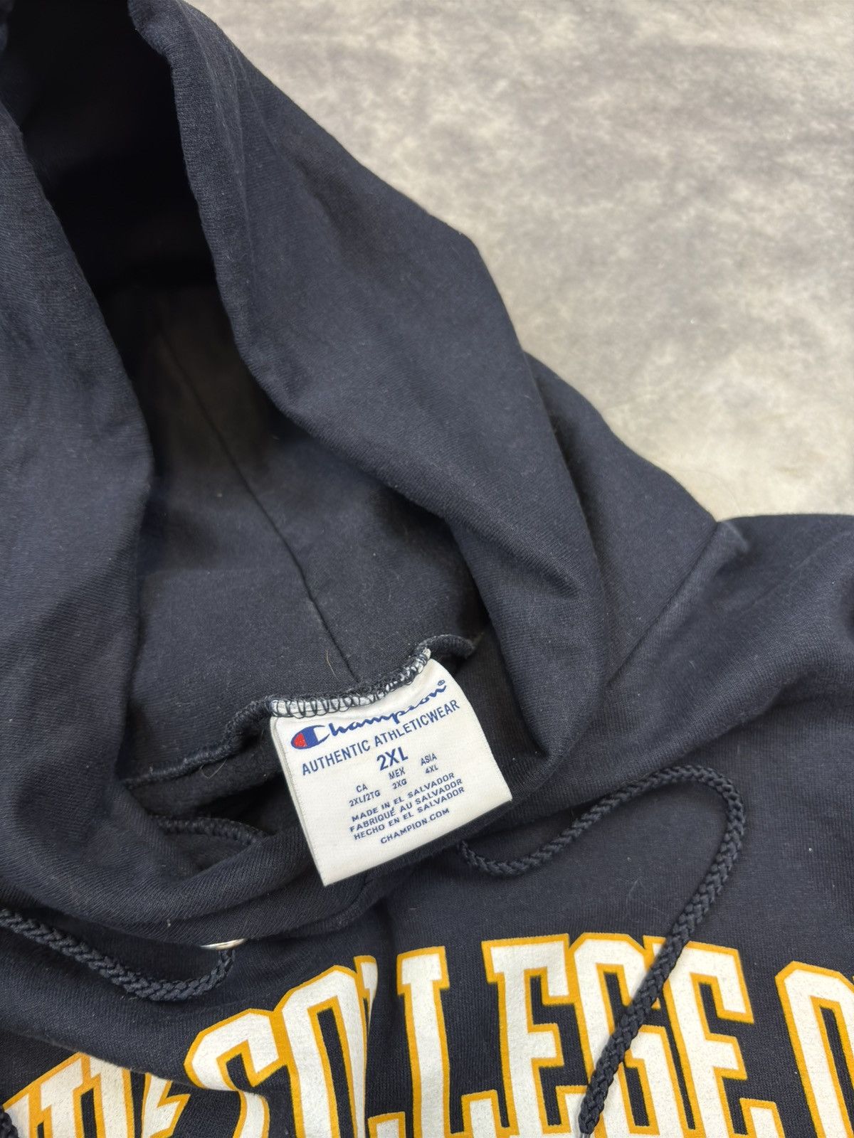 Vintage Vintage State University of New Jersey Sweatshirt Big Logo Size US XXL / EU 58 / 5 - 5 Thumbnail