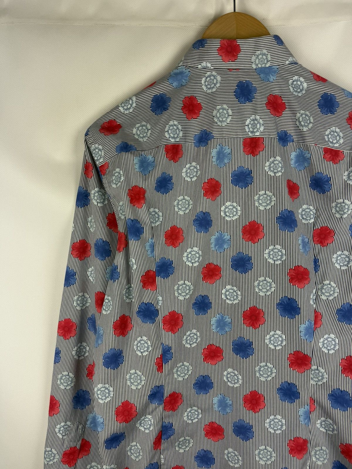 Eton Eton Contemporary Long Sleeve Floral Pattern Button Up Shirt Size US L / EU 52-54 / 3 - 17 Thumbnail