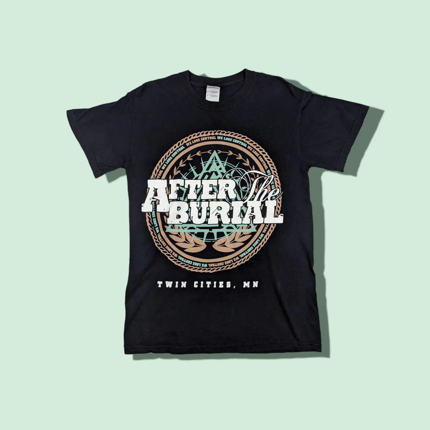 Band Tees AFTER THE BURIAL Tour Tee Rock Band T-Shirt Size US S / EU 44-46 / 1 - 1 Thumbnail
