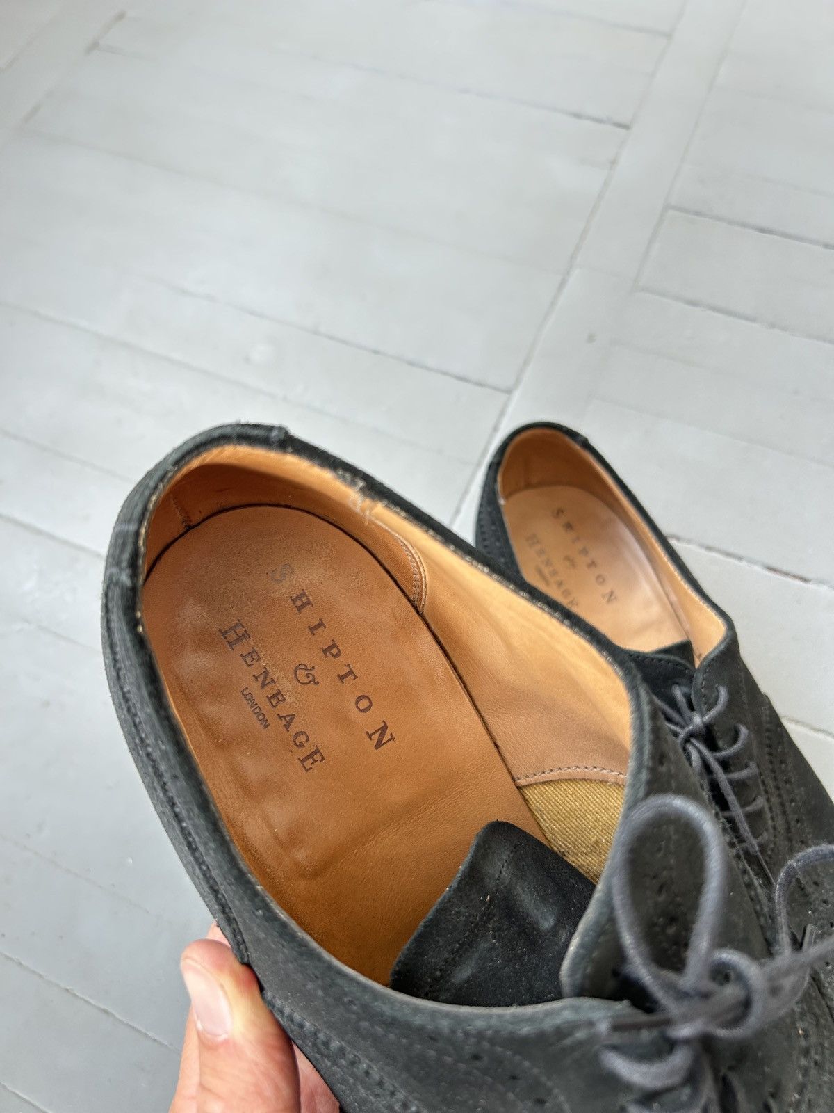 Shipton & Heneage Shipton & Heneage suede shoes oxford derby Size US 9 / EU 42 - 5 Thumbnail
