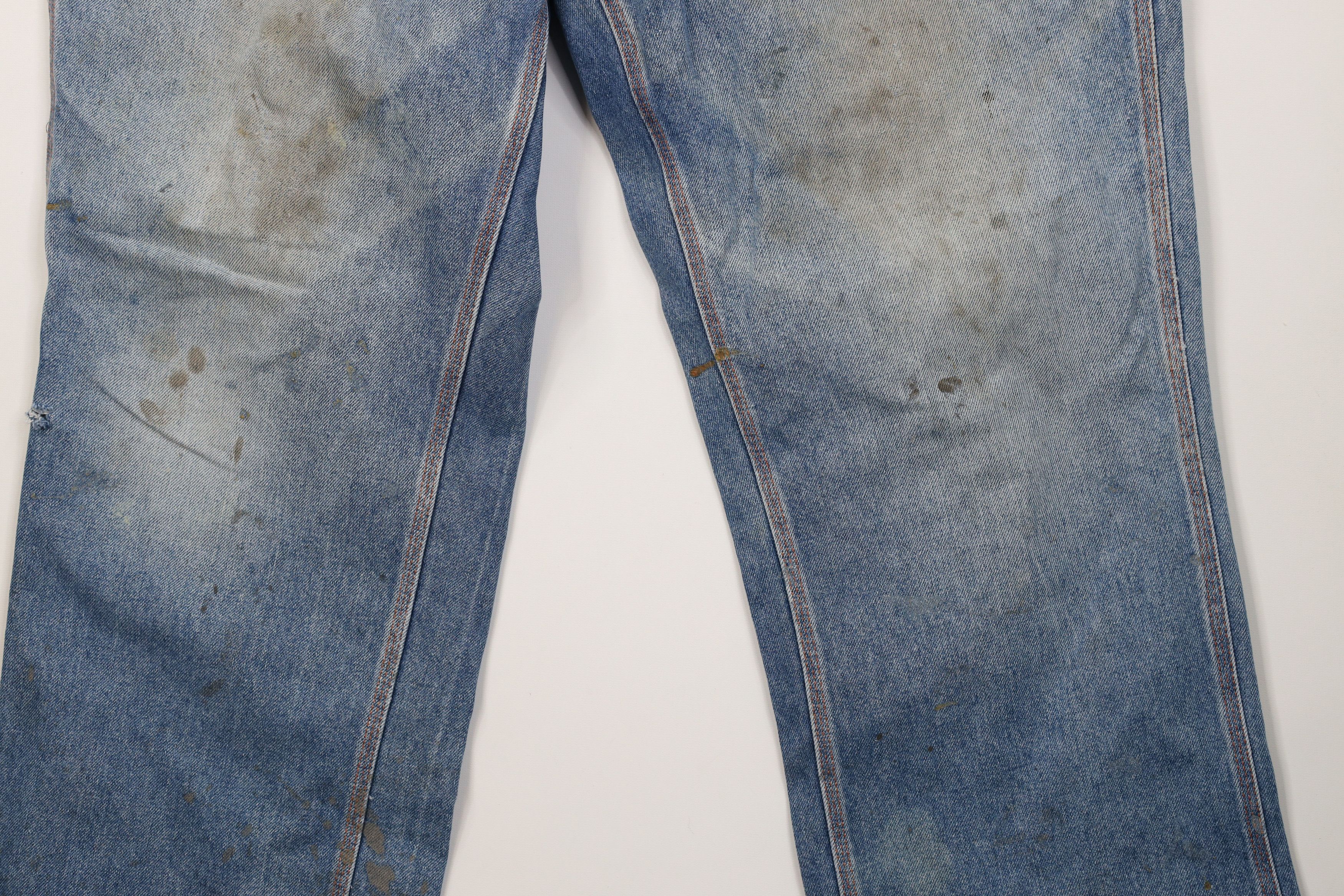 Big Mac Vintage 90s Big Mac Baggy Wide Leg Denim Jeans Blue USA Size US 38 / EU 54 - 4 Thumbnail