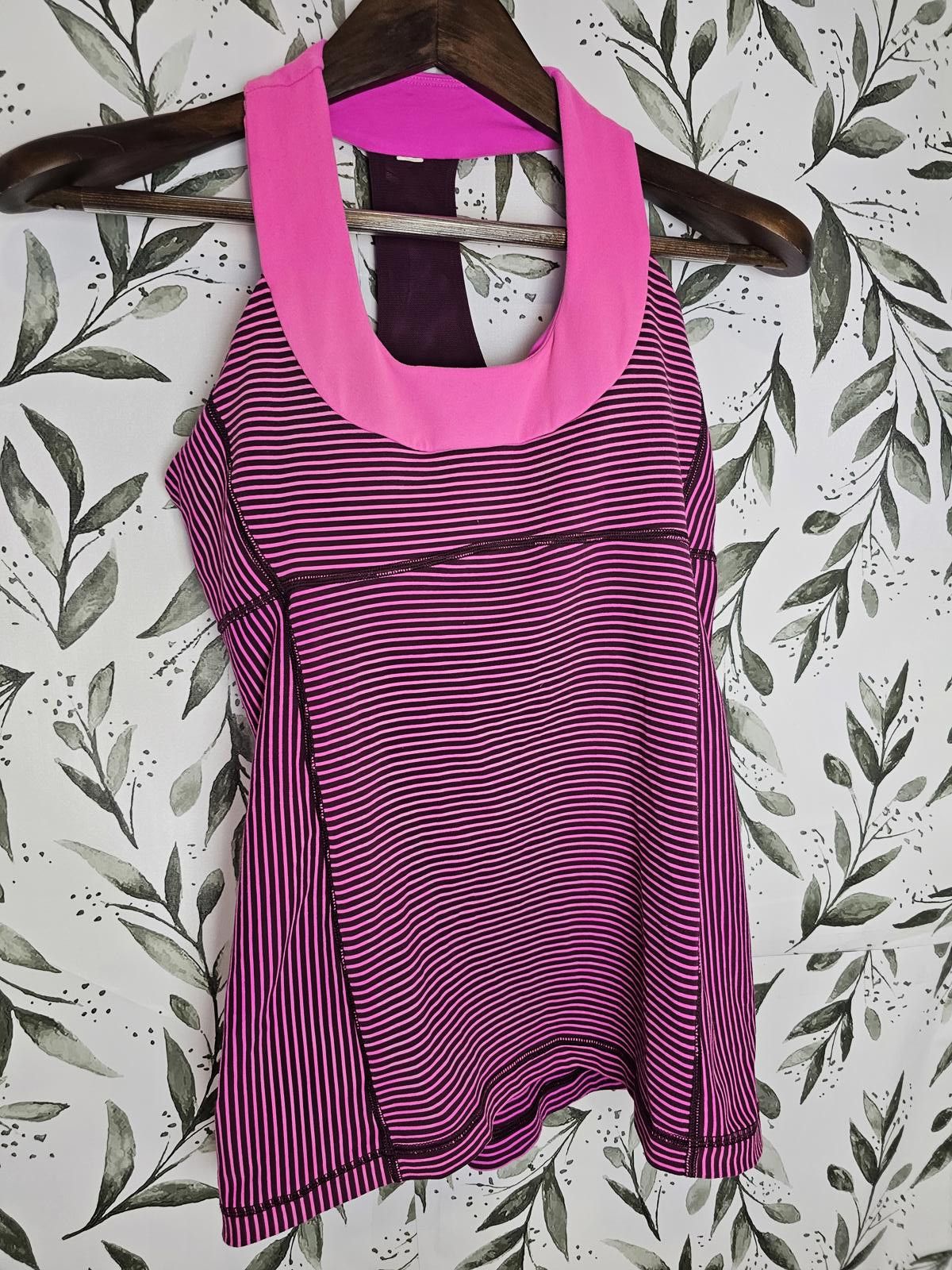 Lululemon Lululemon Yoga Top Pink Womens Size S/M Halter Athletic Size ONE SIZE - 1 Thumbnail
