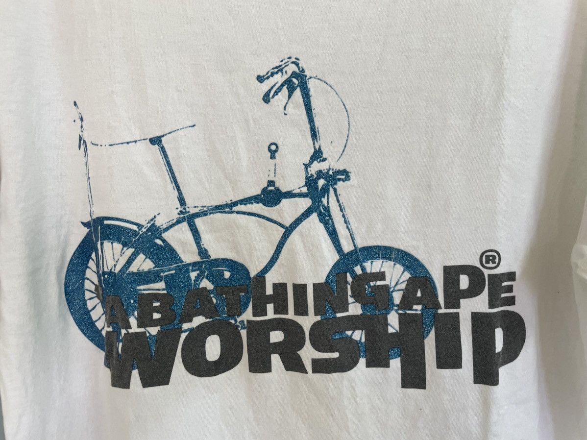 Bape Vintage A Bathing Ape Worship t shirt Size US L / EU 52-54 / 3 - 4 Thumbnail