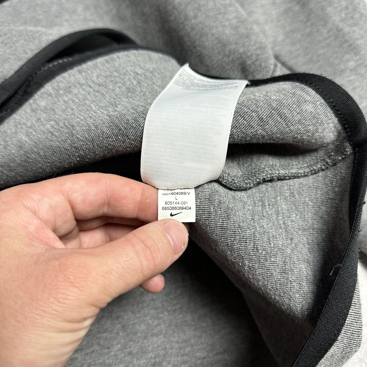 Nike × Vintage Nike Tech Fleece Zip Up Hoodie Drip Nocta Style Size US L / EU 52-54 / 3 - 5 Thumbnail