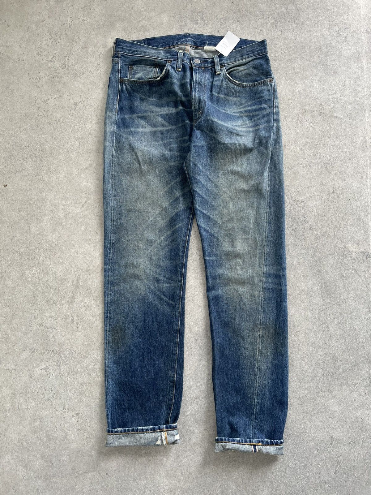 Japanese Brand × Levi's × Levi's Vintage Clothing Levis 501 zxx Selvedge Vintage Big E X Japanese Brand Size US 33 - 1 Thumbnail