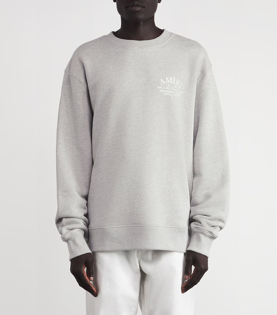 Amiri o1orln0326 Arts District Sweater in Grey Size US L / EU 52-54 / 3 - 3 Thumbnail