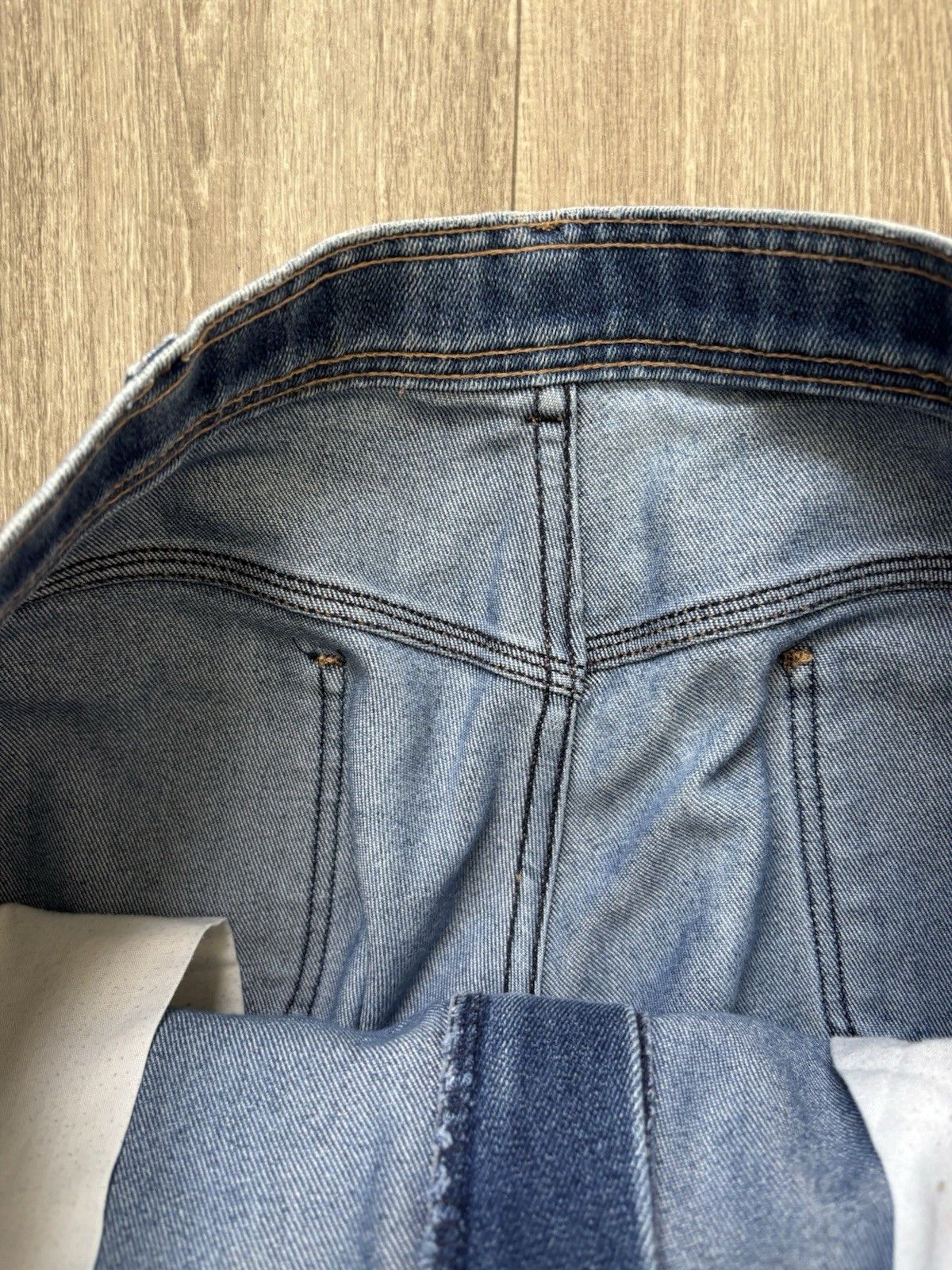 Levi's Vintage 60s/70s Levi’s Orange Tab Jeans 34x30 42 Talon Zip Size US 34 / EU 50 - 7 Thumbnail