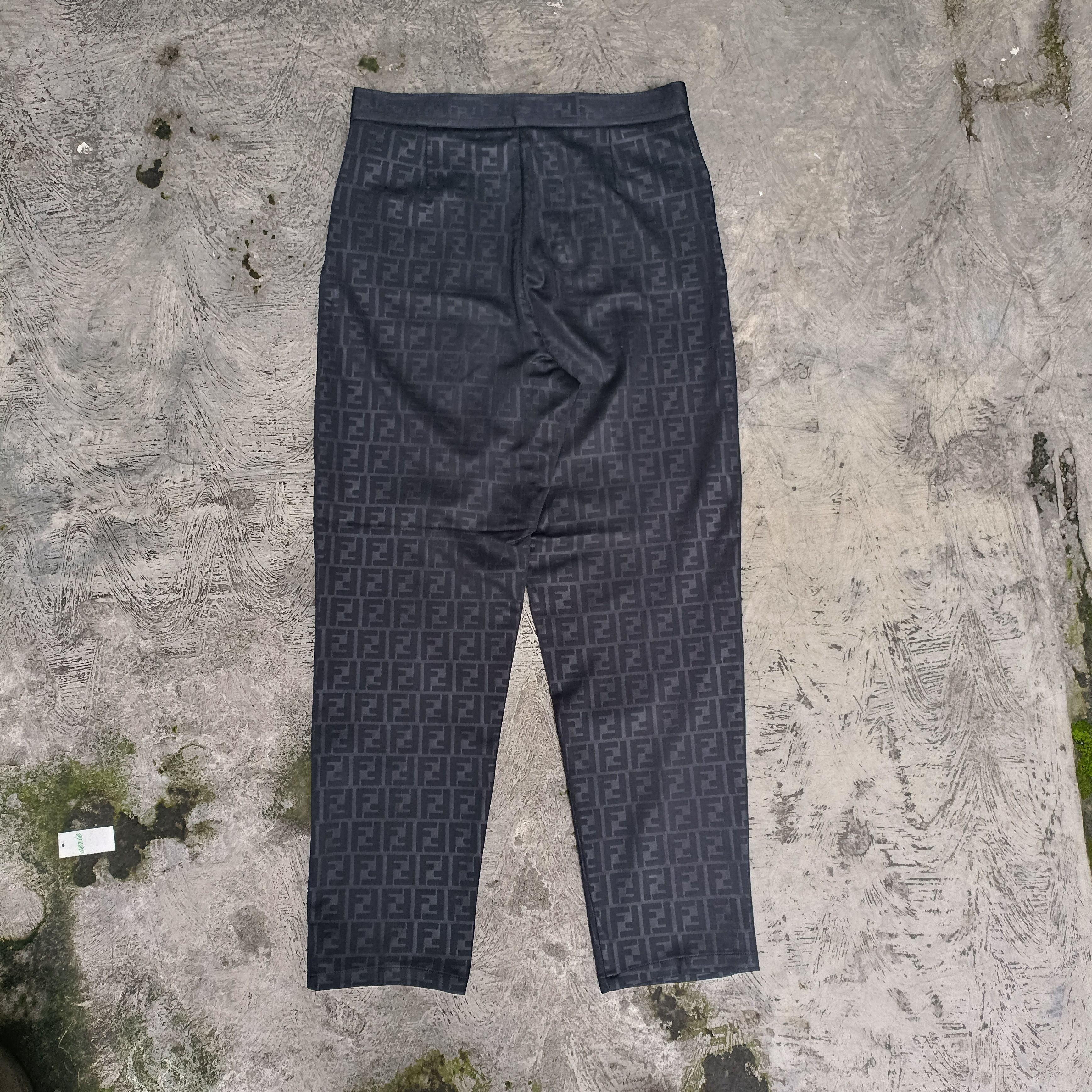 Fendi Vintage Fendi Monogram Pants Size 30" / US 8 / IT 44 - 4 Thumbnail