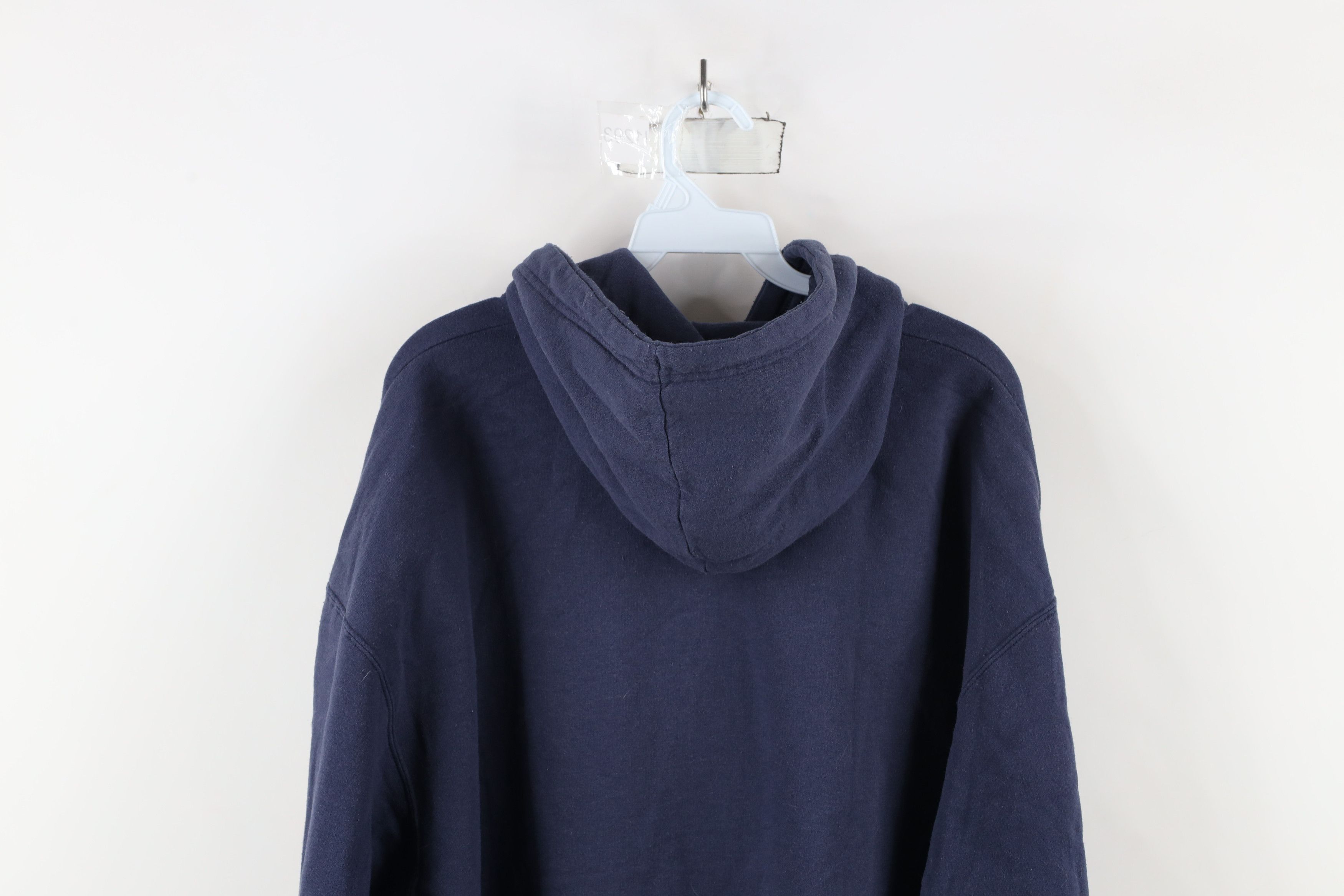 Vintage Vintage Faded University of Michigan Hoodie Sweatshirt Blue Size US XXL / EU 58 / 5 - 11 Thumbnail