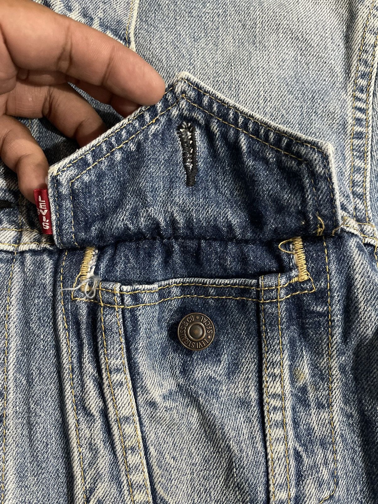 Levi's VINTAGE LEVIS 71557 DENIM JACKET Size US M / EU 48-50 / 2 - 11 Thumbnail