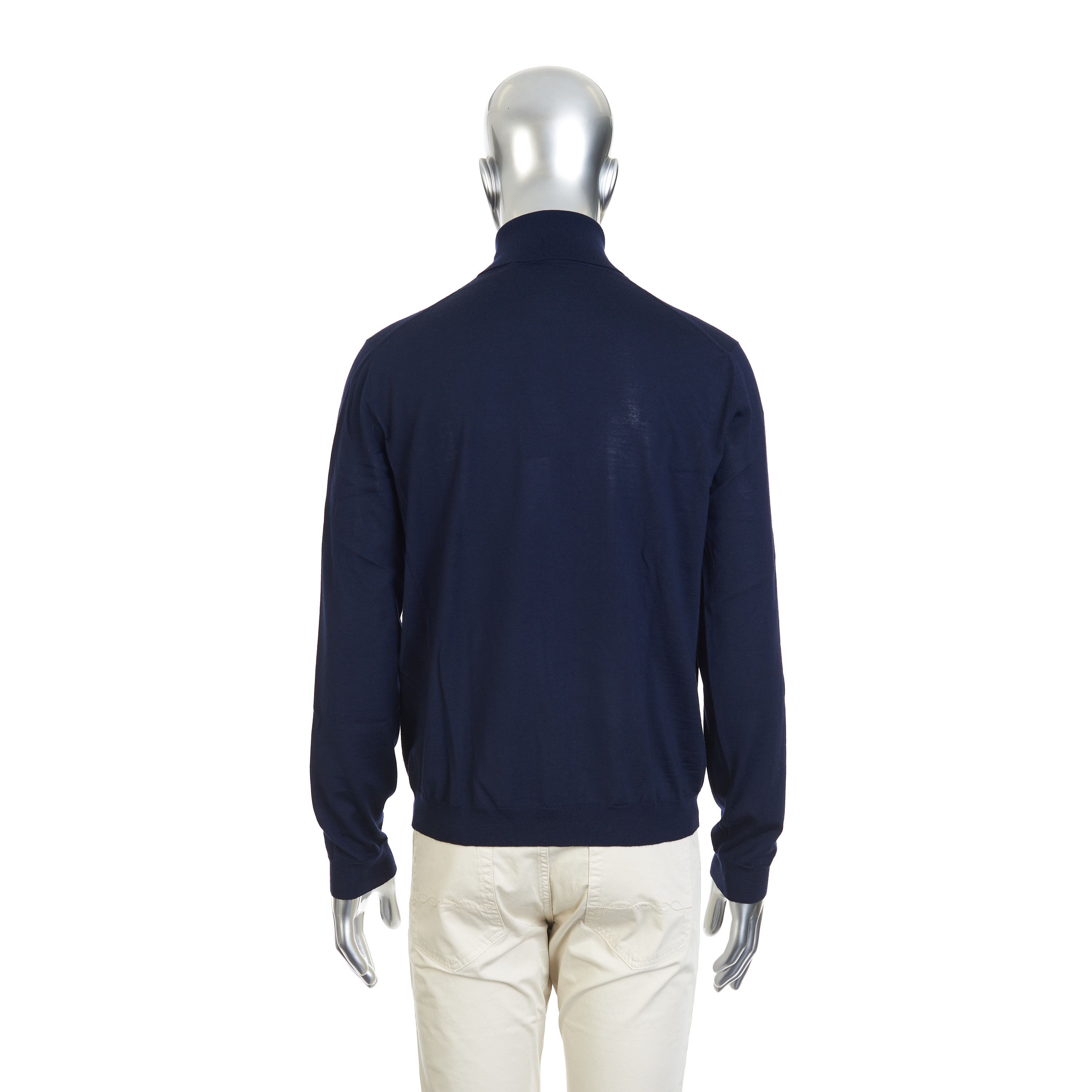Gucci Turtleneck Sweater In Cashmere With Horsebit Logo Embroidery Size US XL / EU 56 / 4 - 6 Thumbnail
