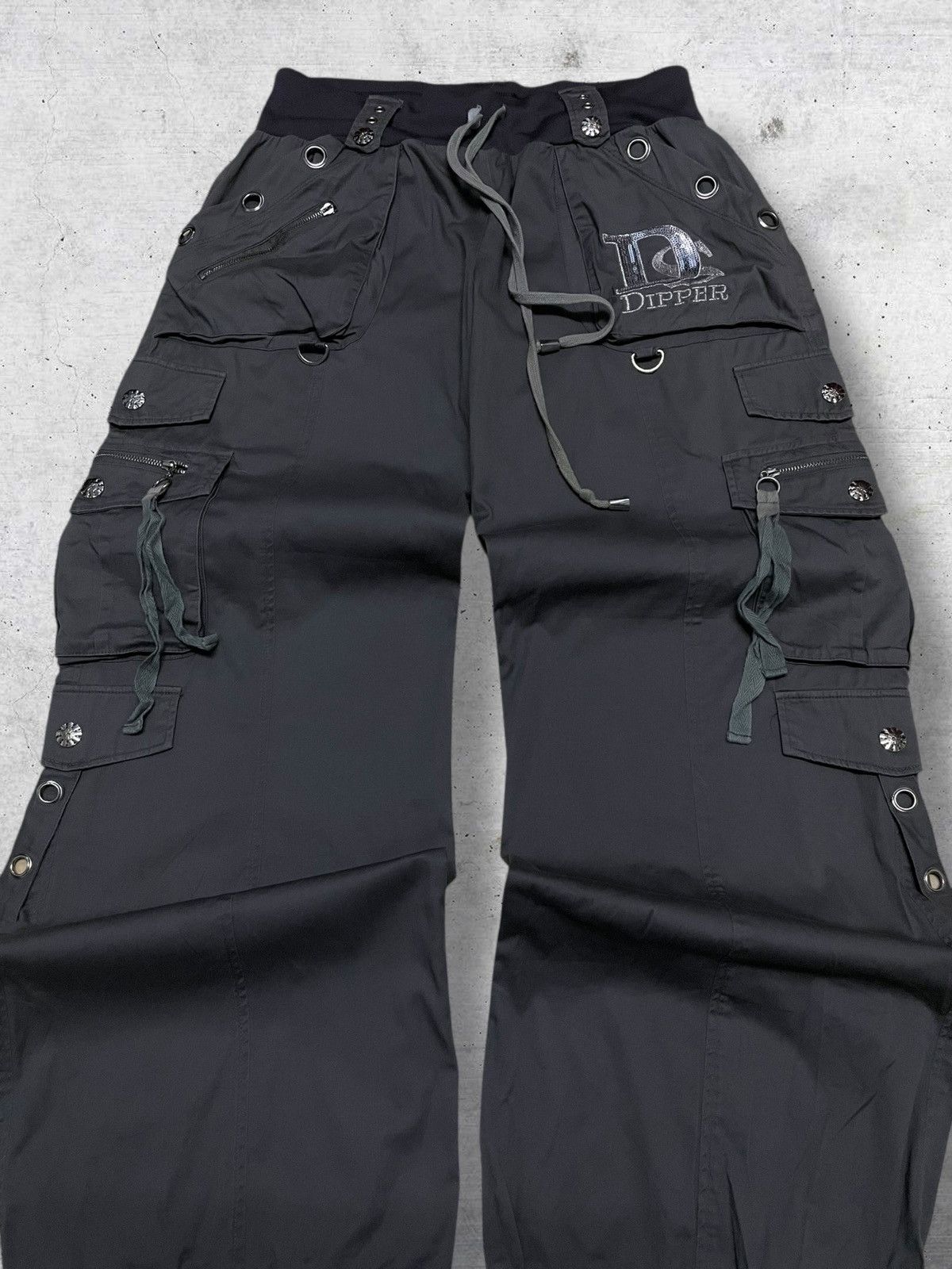 GOA VINTAGE DIPPERS JAPAN DESIGNER 90S BONDAGE UTILITY PUNK PANT Size US 28 / EU 44 - 4 Thumbnail